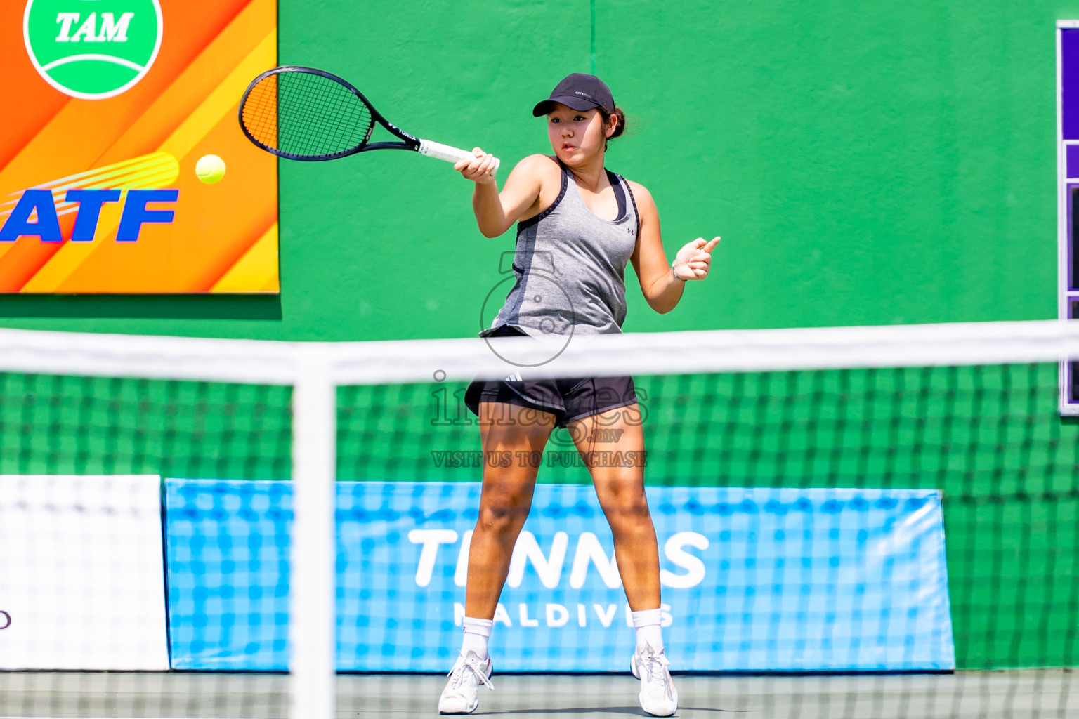 Day 4 of ATF Maldives Junior Open Tennis was held in Male' Tennis Court, Male', Maldives on Thursday, 12th December 2024. Photos: Nausham Waheed/ images.mv