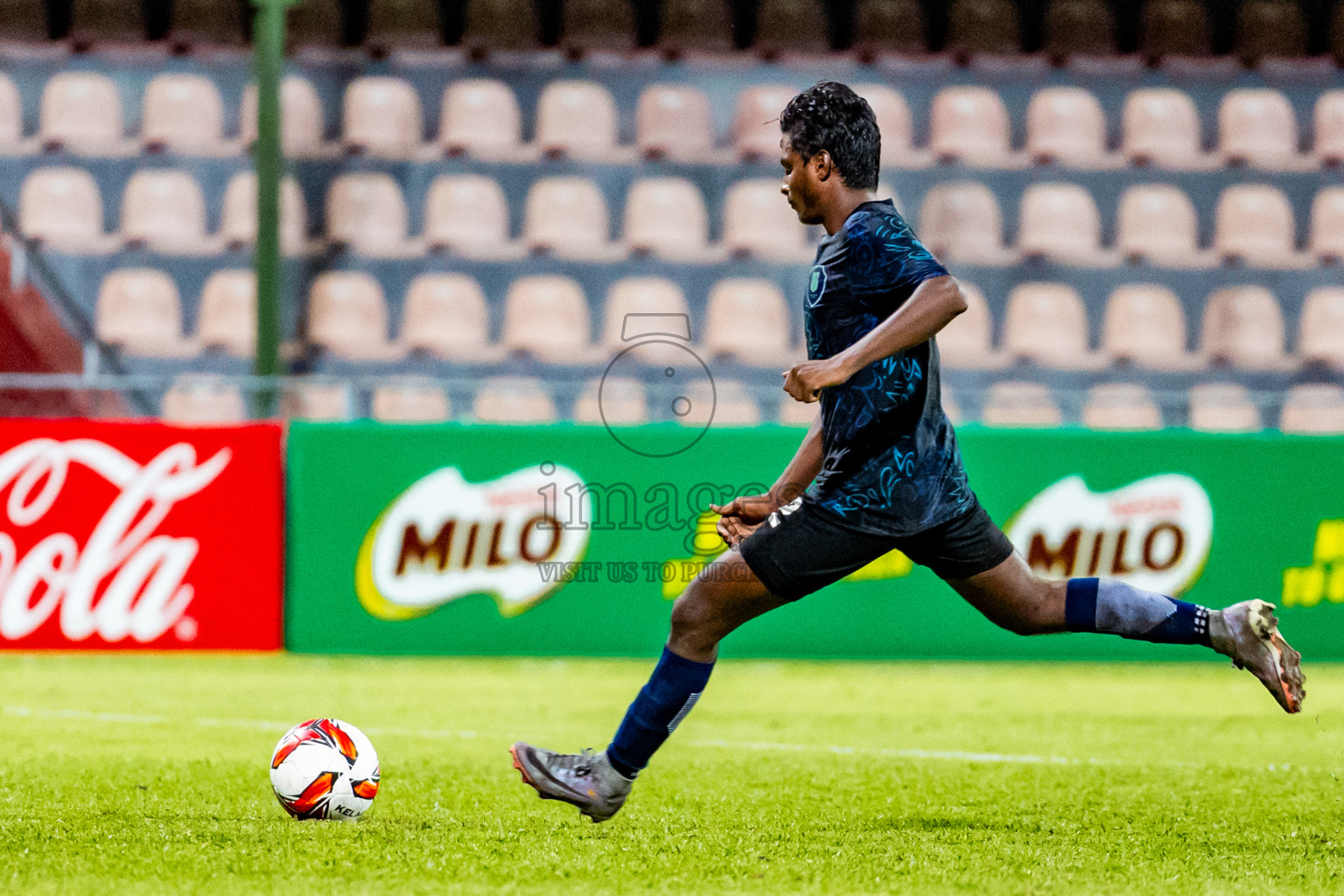 Super United Sports vs TC Sports Club in the Final of Under 19 Youth Championship 2024 was held at National Stadium in Male', Maldives on Monday, 1st July 2024. Photos: Nausham Waheed / images.mv