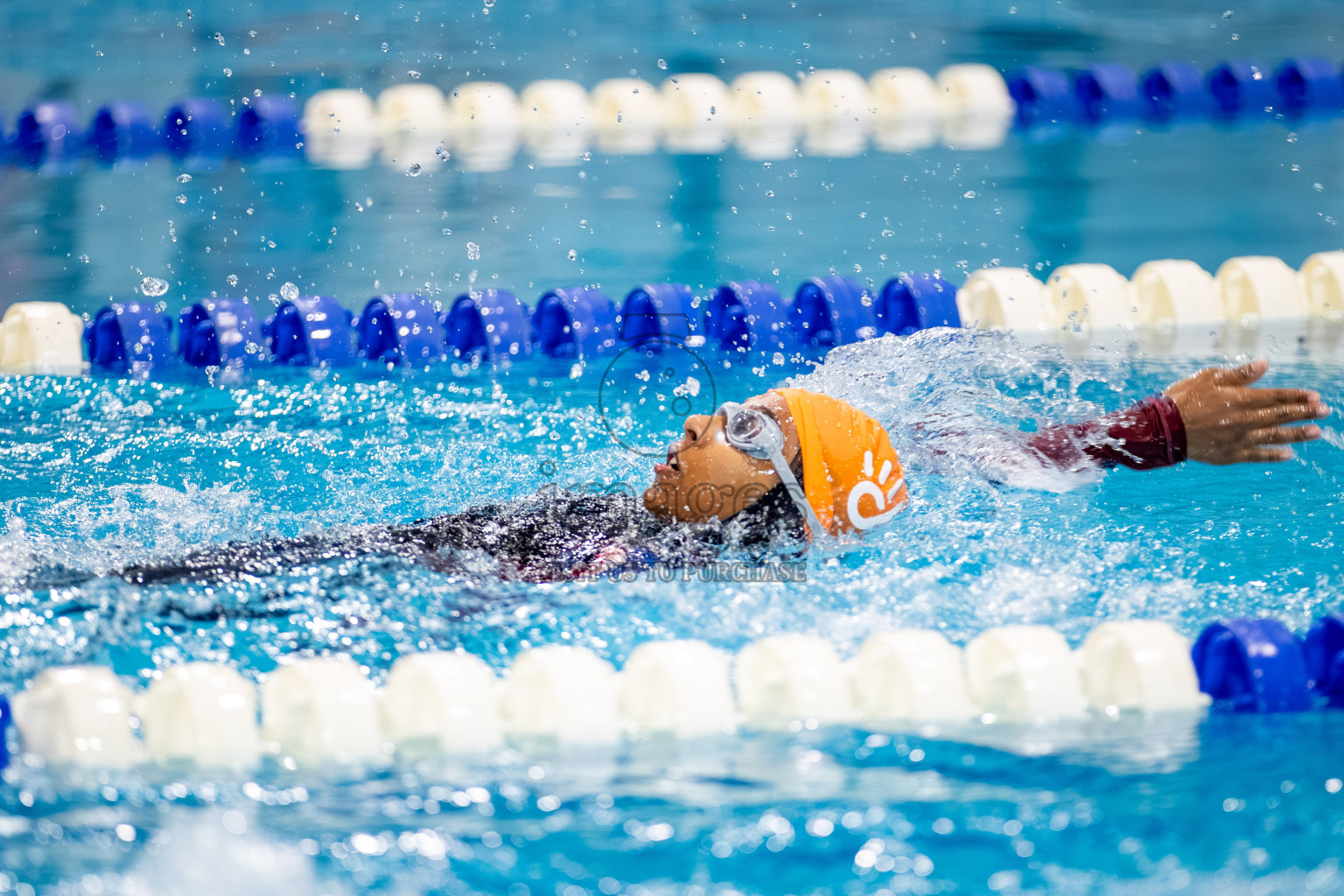 Day 3 of BML 6th National Kids Swimming Kids Festival 2025 held in Hulhumale', Maldives on Wednesday, 5th November 2024. 

Photos: Hassan Simah / images.mv