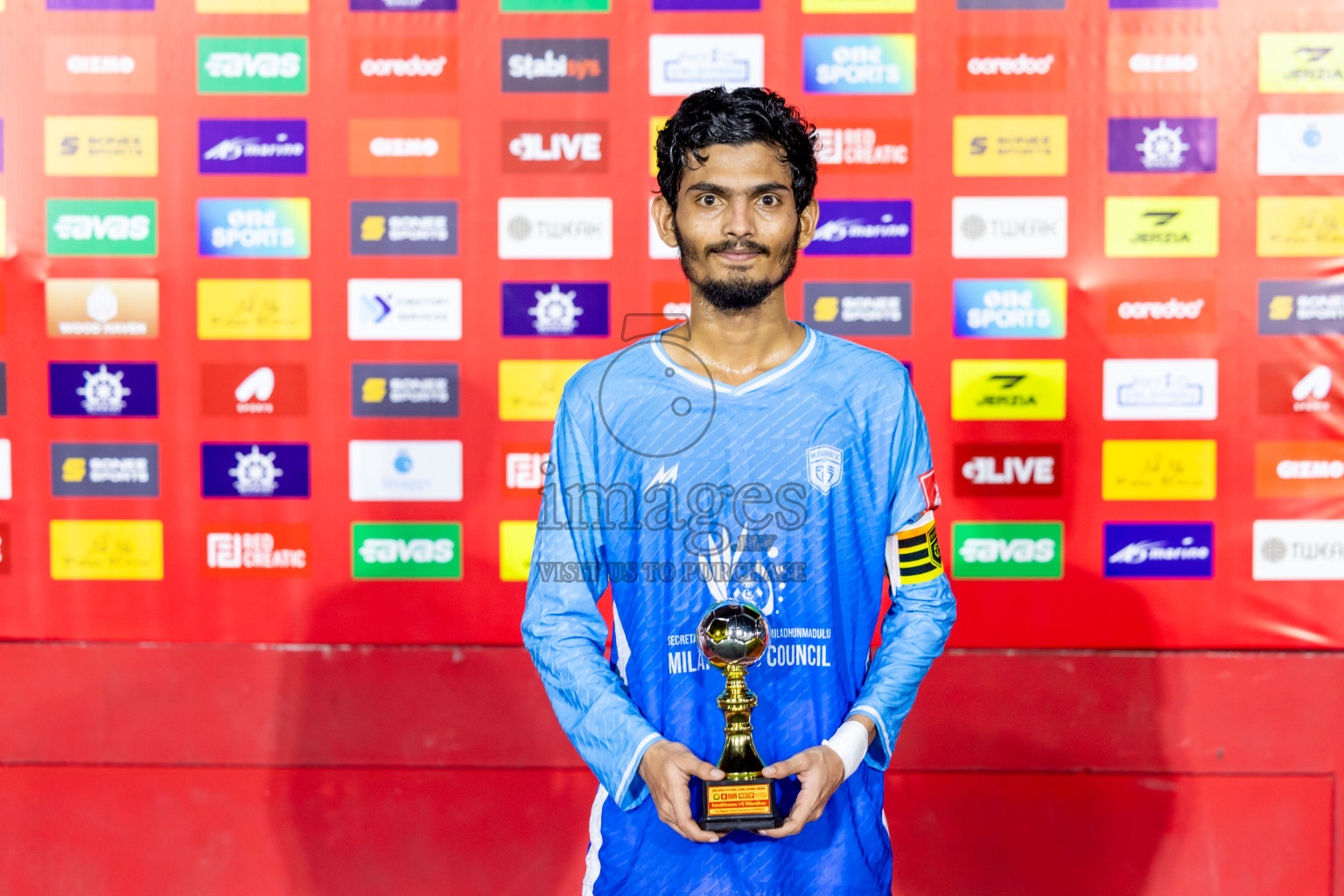 Sh Kanditheemu vs Sh Milandhoo in Day 11 of Golden Futsal Challenge 2025 was held on Wednesday, 15th January 2025, in Hulhumale', Maldives Photos: Nausham Waheed / images.mv