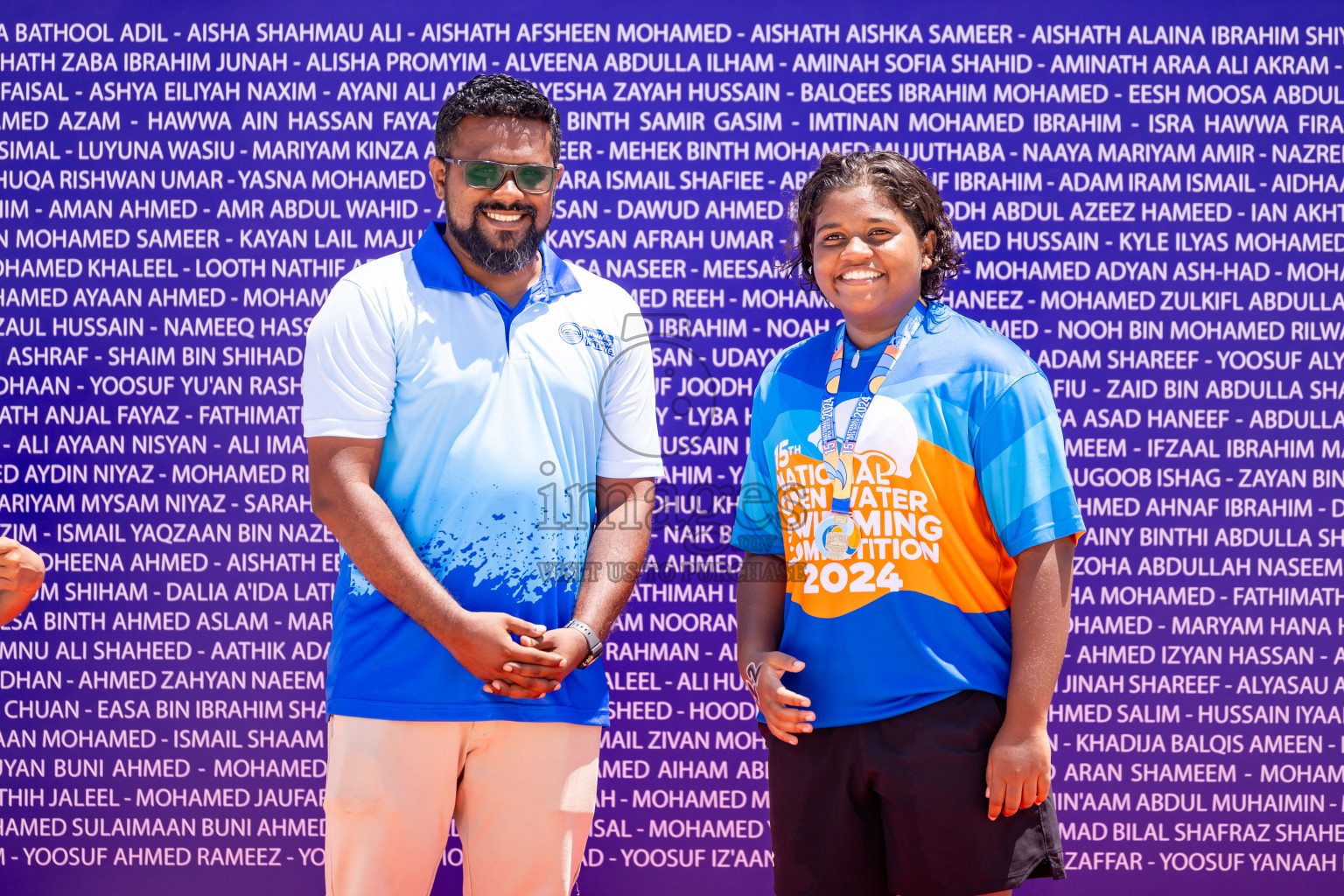 15th National Open Water Swimming Competition 2024 held in Kudagiri Picnic Island, Maldives on Saturday, 28th September 2024. Photos: Nausham Waheed / images.mv