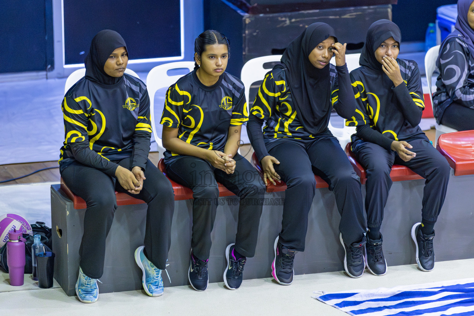 Day 11 of 26th Inter-School Netball Tournament 2025 was held in Social Center Indoor Hall on Wednesday, 29th October 2025. Photos: Areef Adam / images.mv