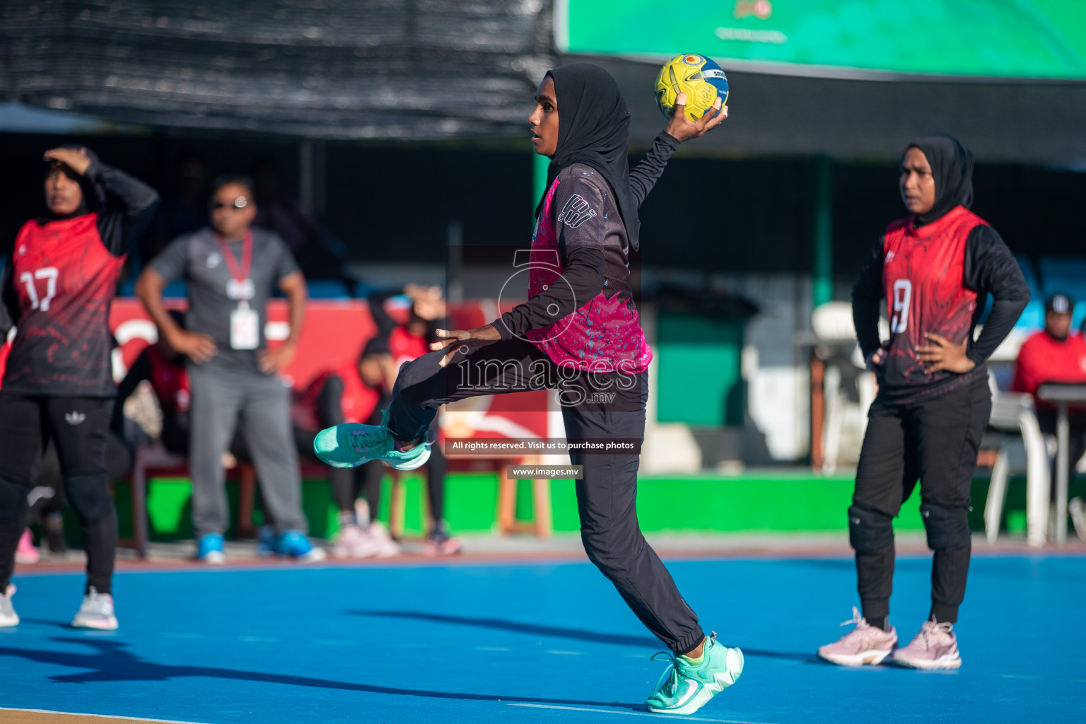 Day 4 of 6th MILO Handball Maldives Championship 2023, held in Handball ground, Male', Maldives on Friday, 23rd May 2023 Photos: Nausham Waheed/ Images.mv