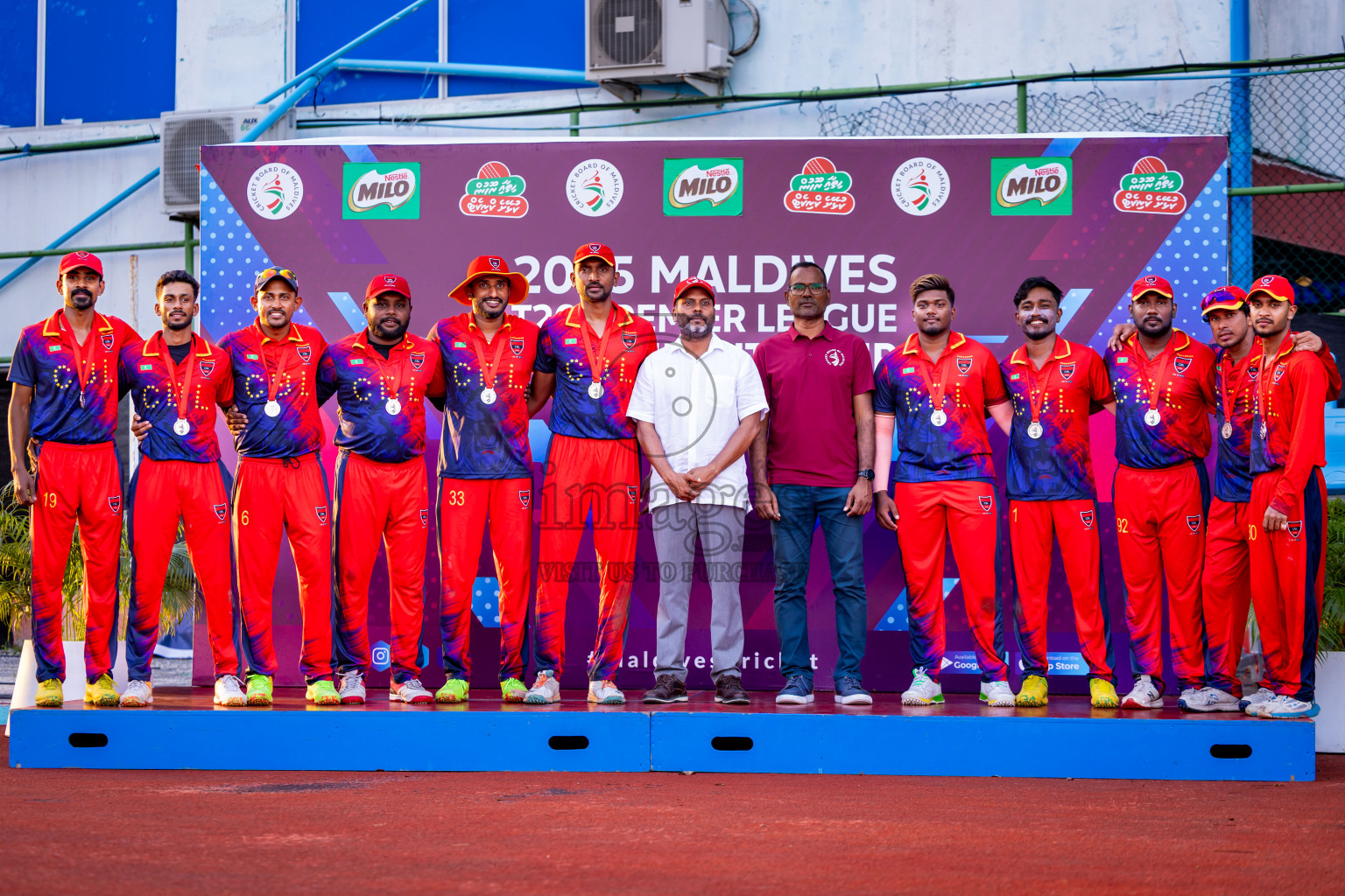 Final of the President's T20 Cricket Cup 2025 held on 8th August 2025, in Ekuveni Cricket Grounds, Male', Maldives. Photos: Nausham Waheed  / Images.mv