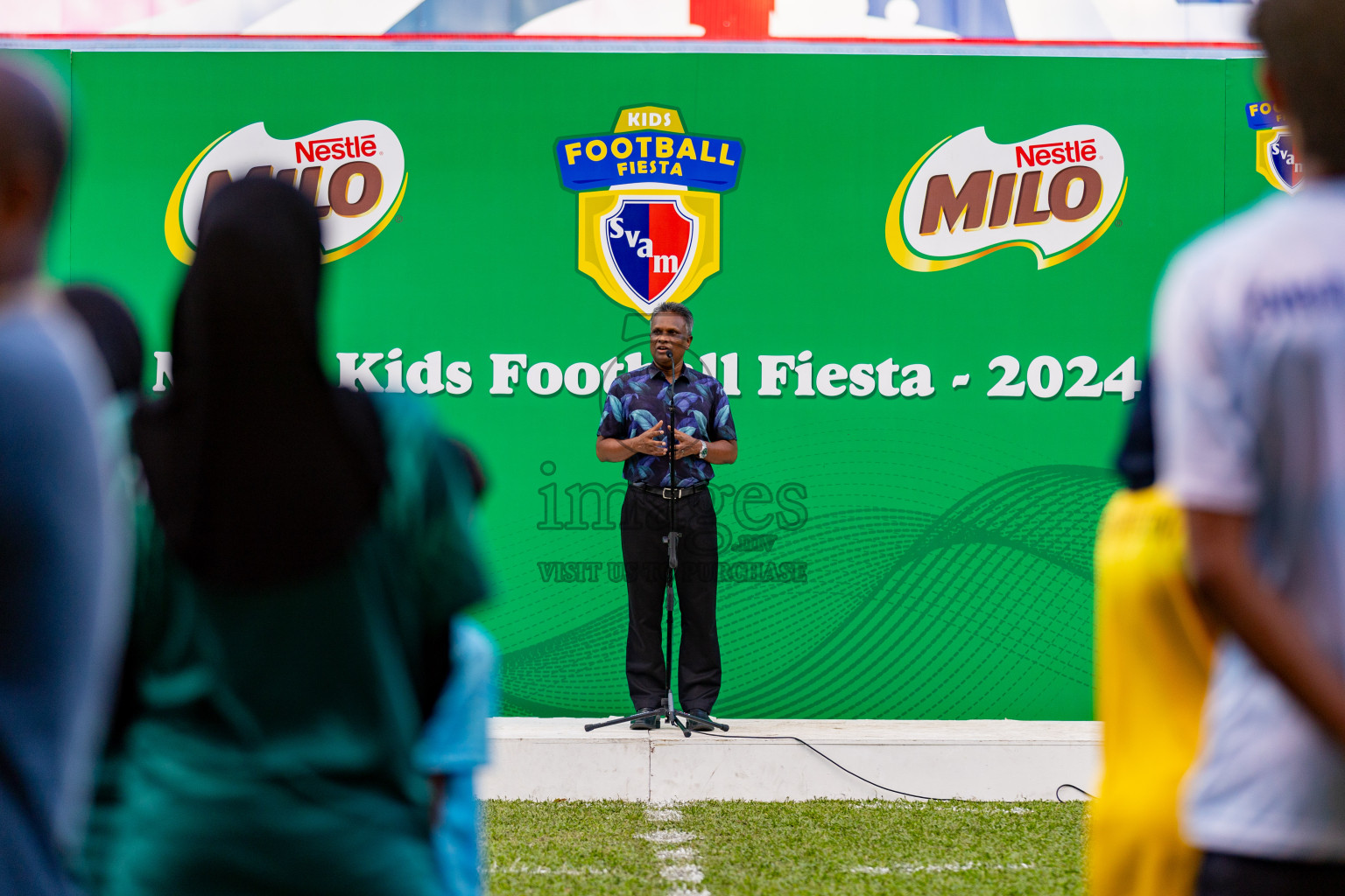 Day 2 of MILO Kids Football Fiesta was held at National Stadium in Male', Maldives on Saturday, 24th February 2024.