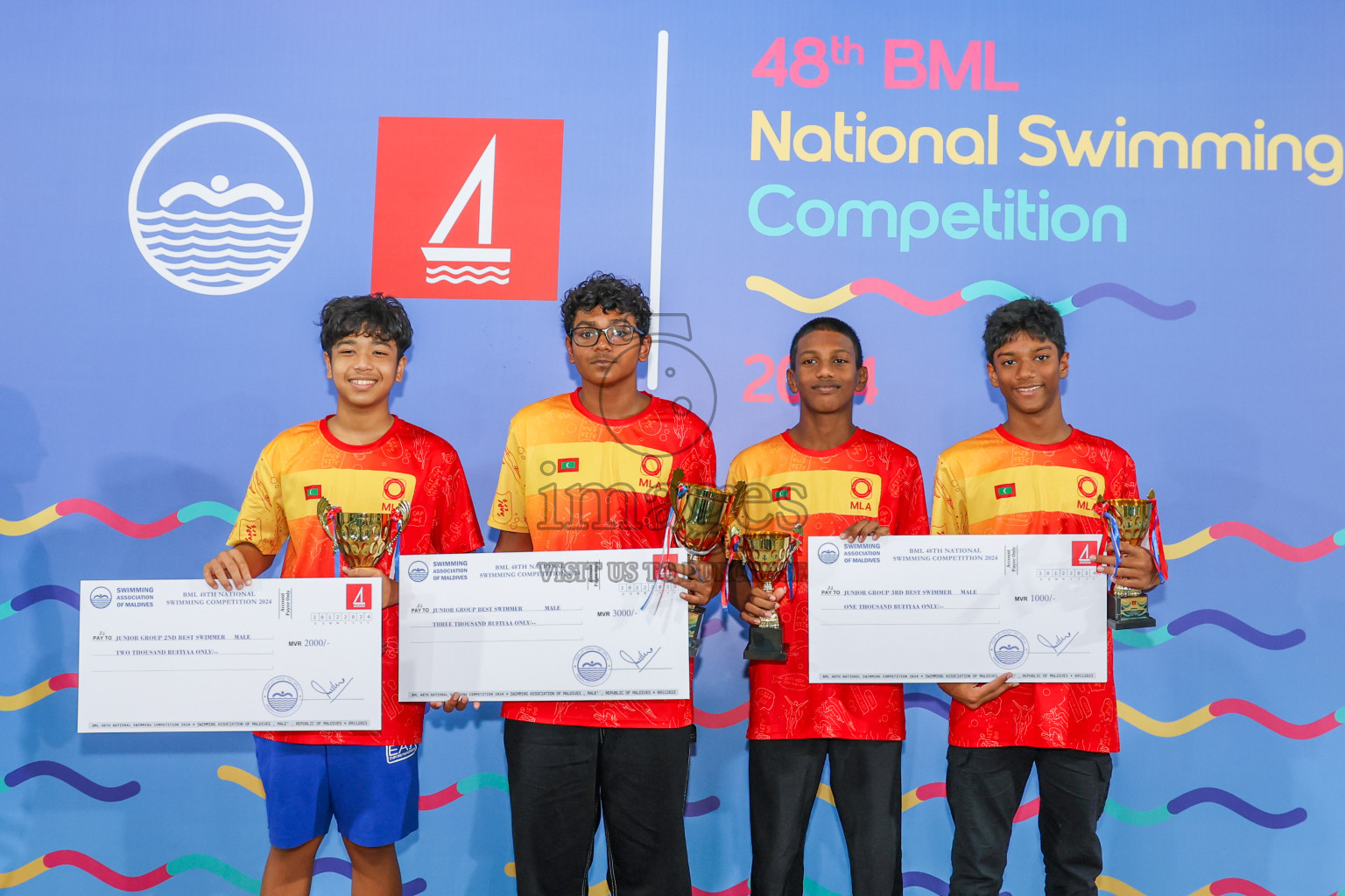 Closing of National Swimming Competition 2024 held in Hulhumale', Maldives on Friday, 20th December 2024.
Photos: Maiz / images.mv