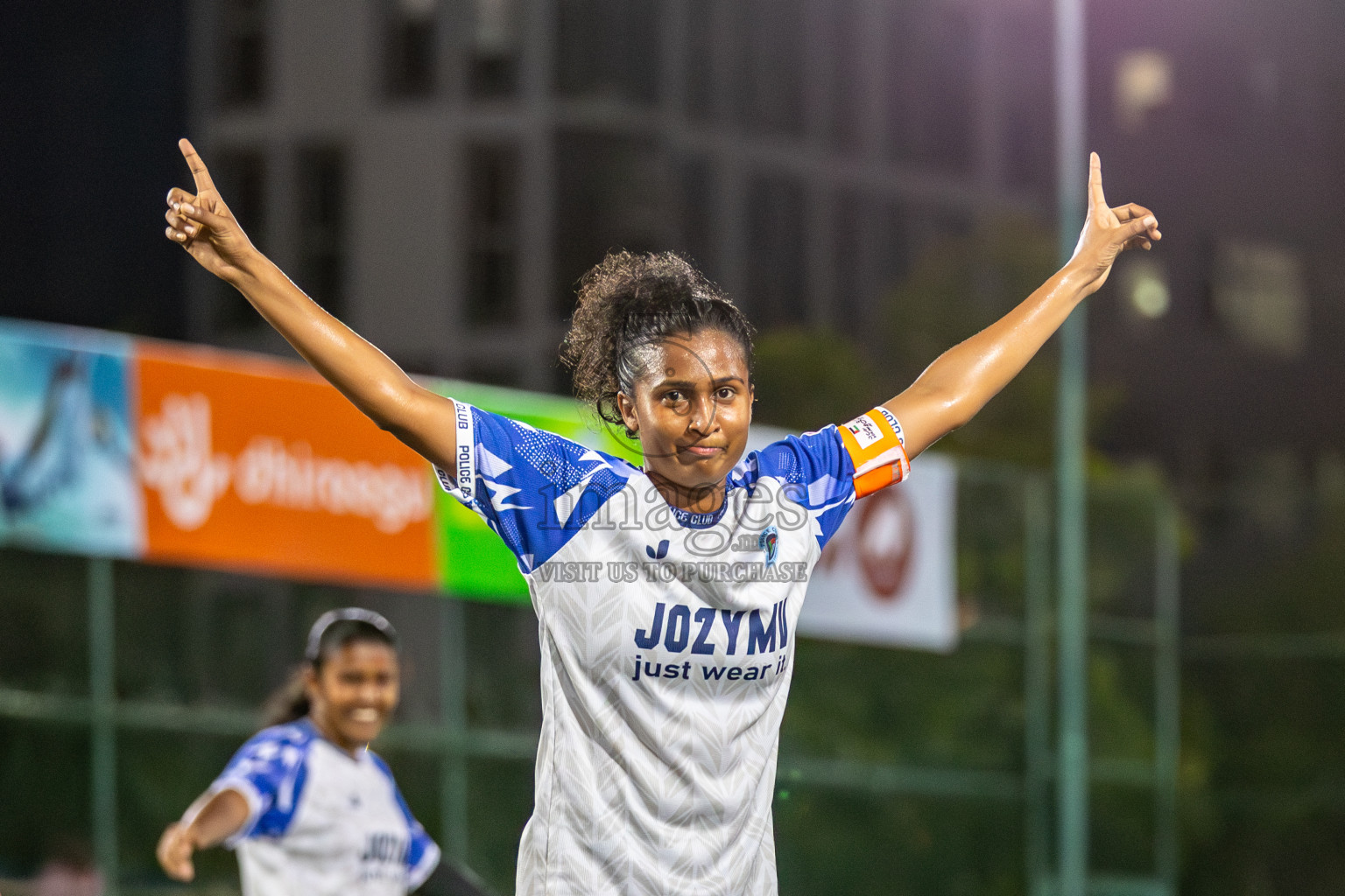 POLICE CLUB vs TEAM DHARUMAVANTHA in Eighteen Thirty 2024 held in Rehendi Futsal Ground, Hulhumale', Maldives on Monday, 9th September 2024. Photos: Mohamed Mahfooz Moosa / images.mv