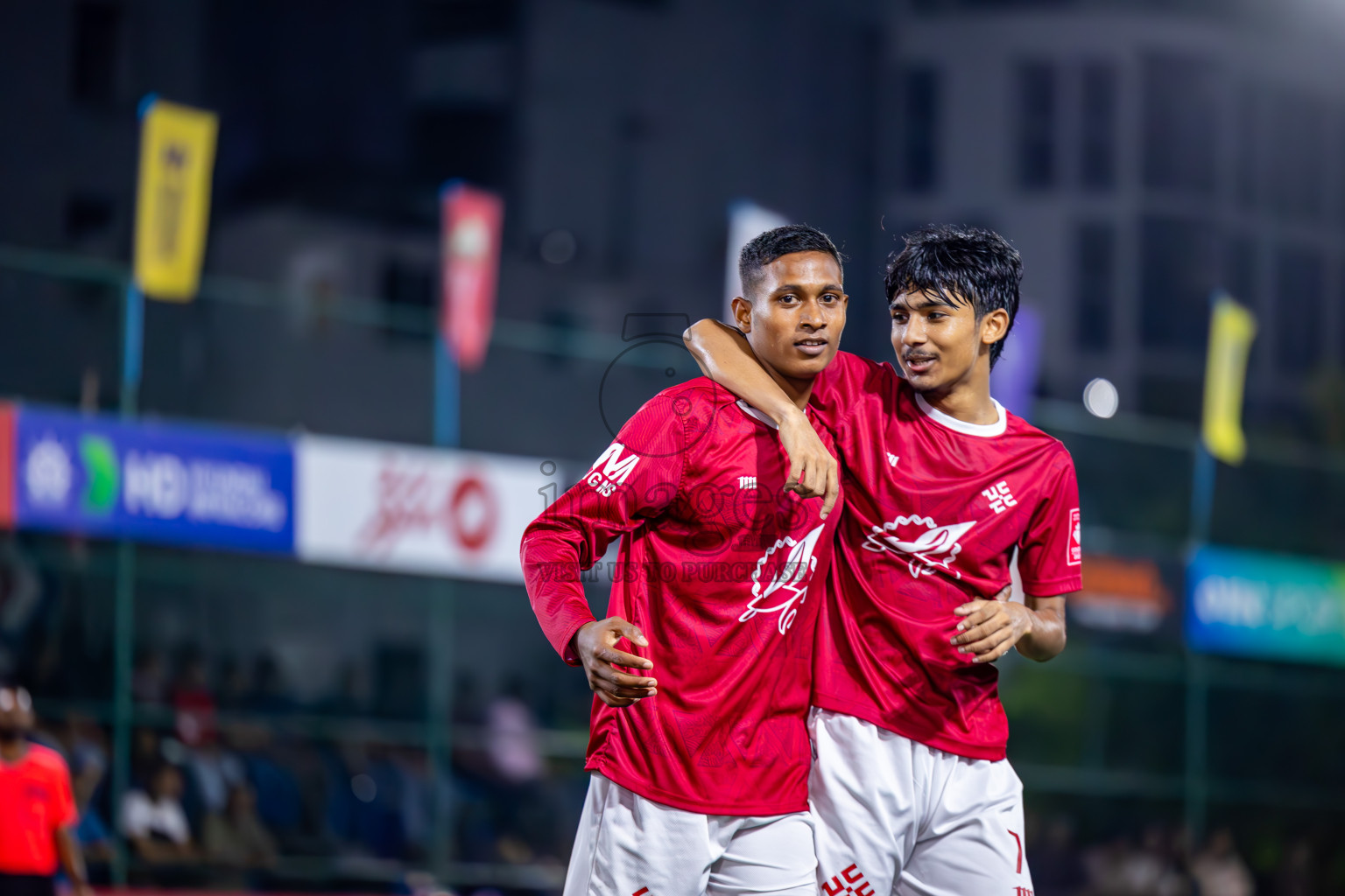 Lh Kurendhoo vs K Kaashidhoo on Day 36 of Golden Futsal Challenge 2024 was held on Wednesday, 21st February 2024, in Hulhumale', Maldives
Photos: Ismail Thoriq, / images.mv