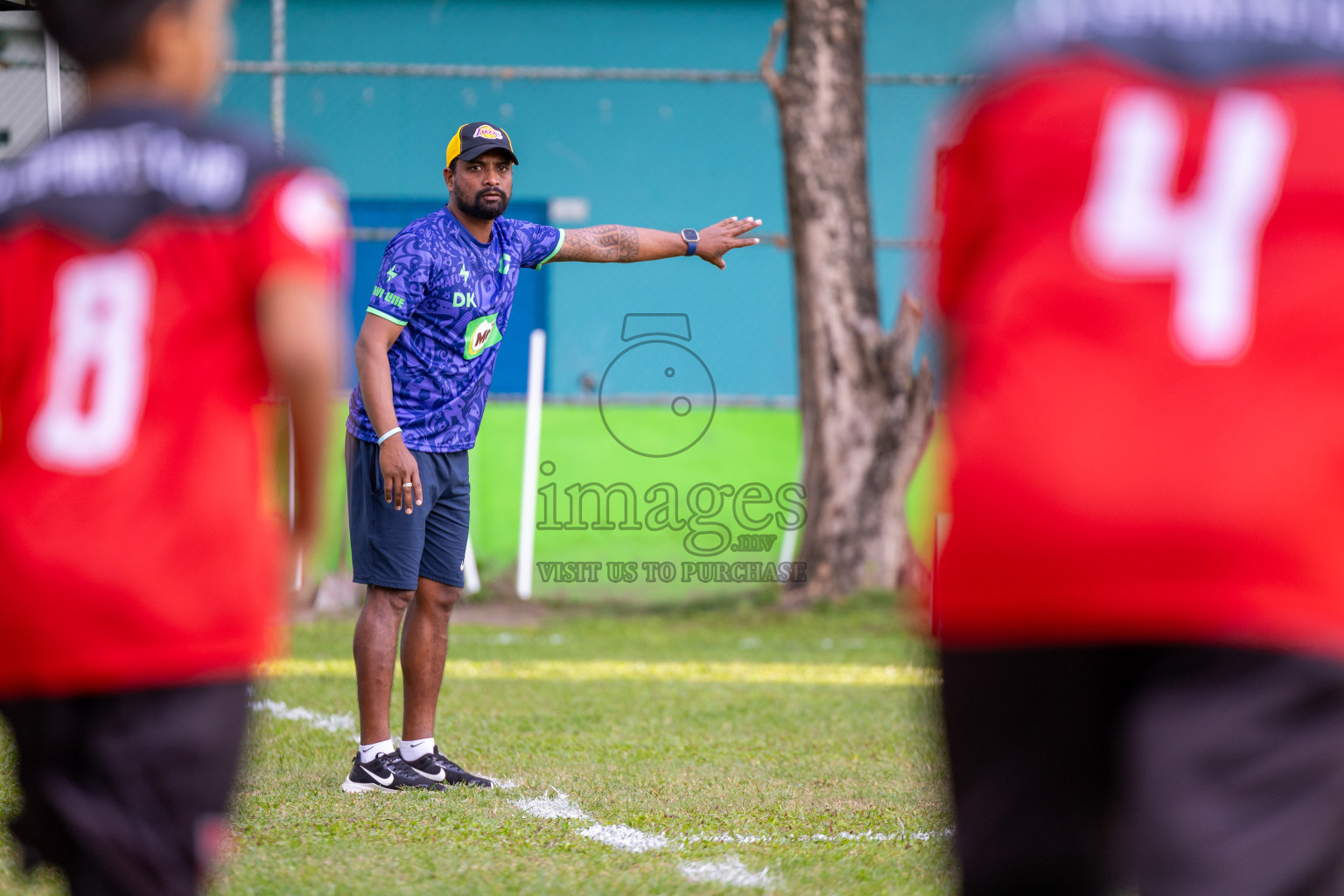 Day 1 of MILO Academy Championship 2024 - U12 was held at Henveiru Grounds in Male', Maldives on Thursday, 4th July 2024. 
Photos: Ismail Thoriq / images.mv