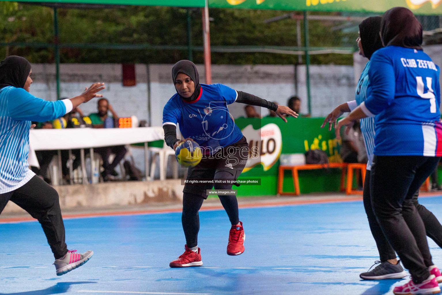 Milo 8th National Handball Tournament Day3, 17th December 2021, at Handball Ground, Male', Maldives. Photos by Shuu Abdul Sattar