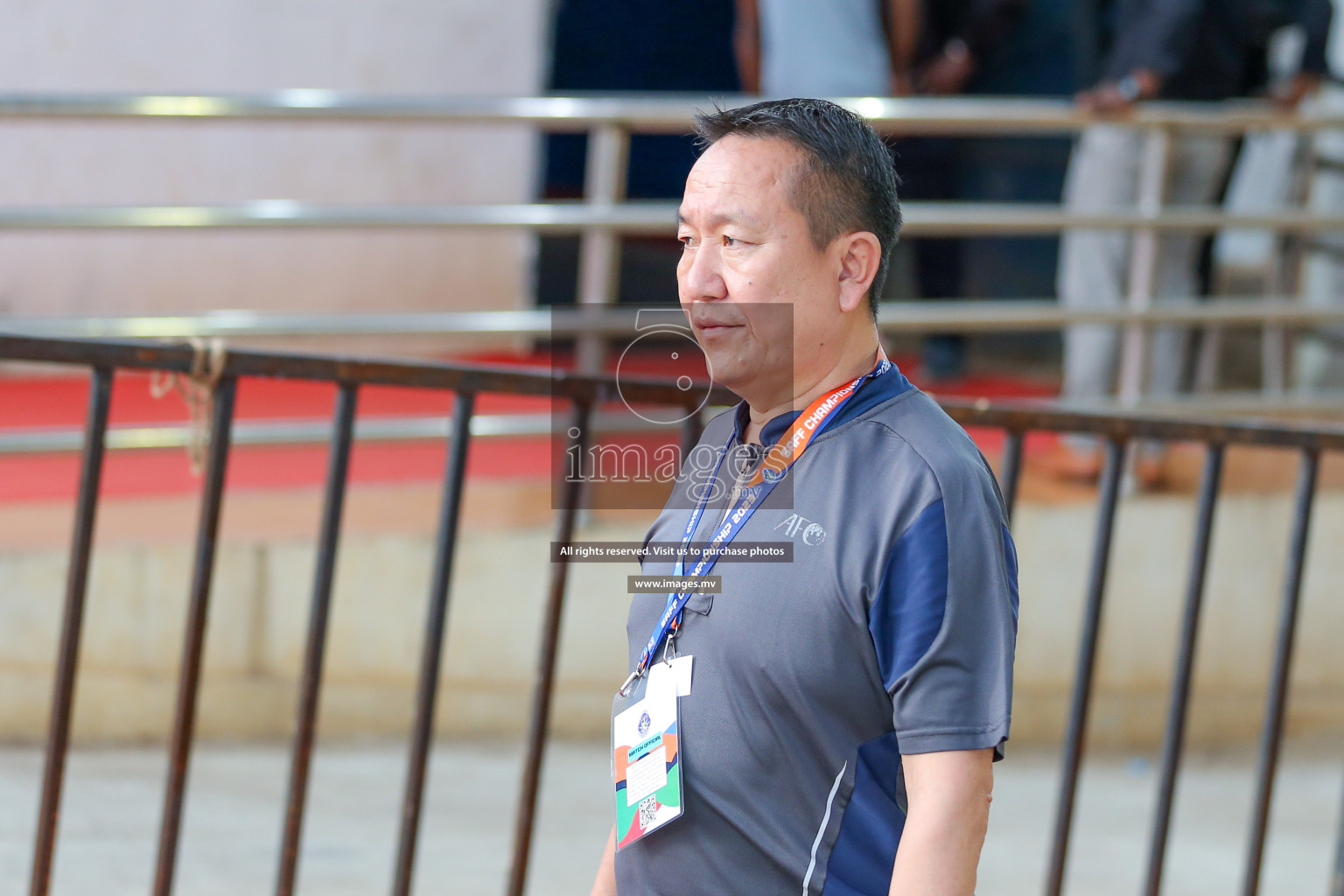 Lebanon vs India in the Semi-final of SAFF Championship 2023 held in Sree Kanteerava Stadium, Bengaluru, India, on Saturday, 1st July 2023. Photos: Hassan Simah / images.mv