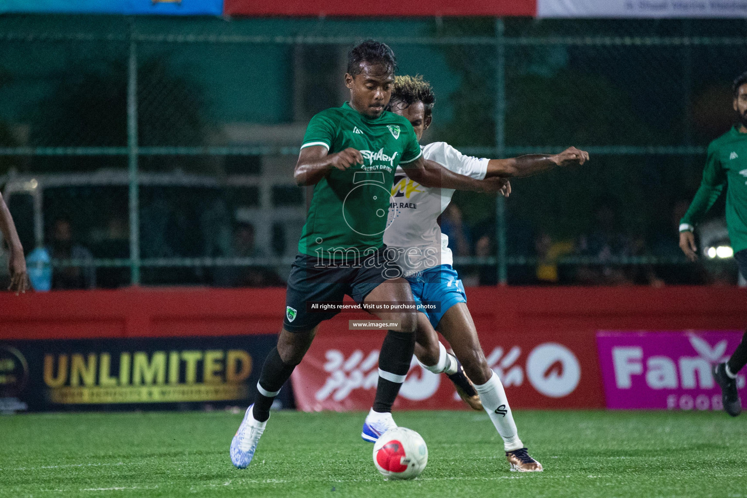 HDh. Finey vs Hdh. Makunudhoo in Day 3 of Golden Futsal Challenge 2023 on 07 February 2023 in Hulhumale, Male, Maldives