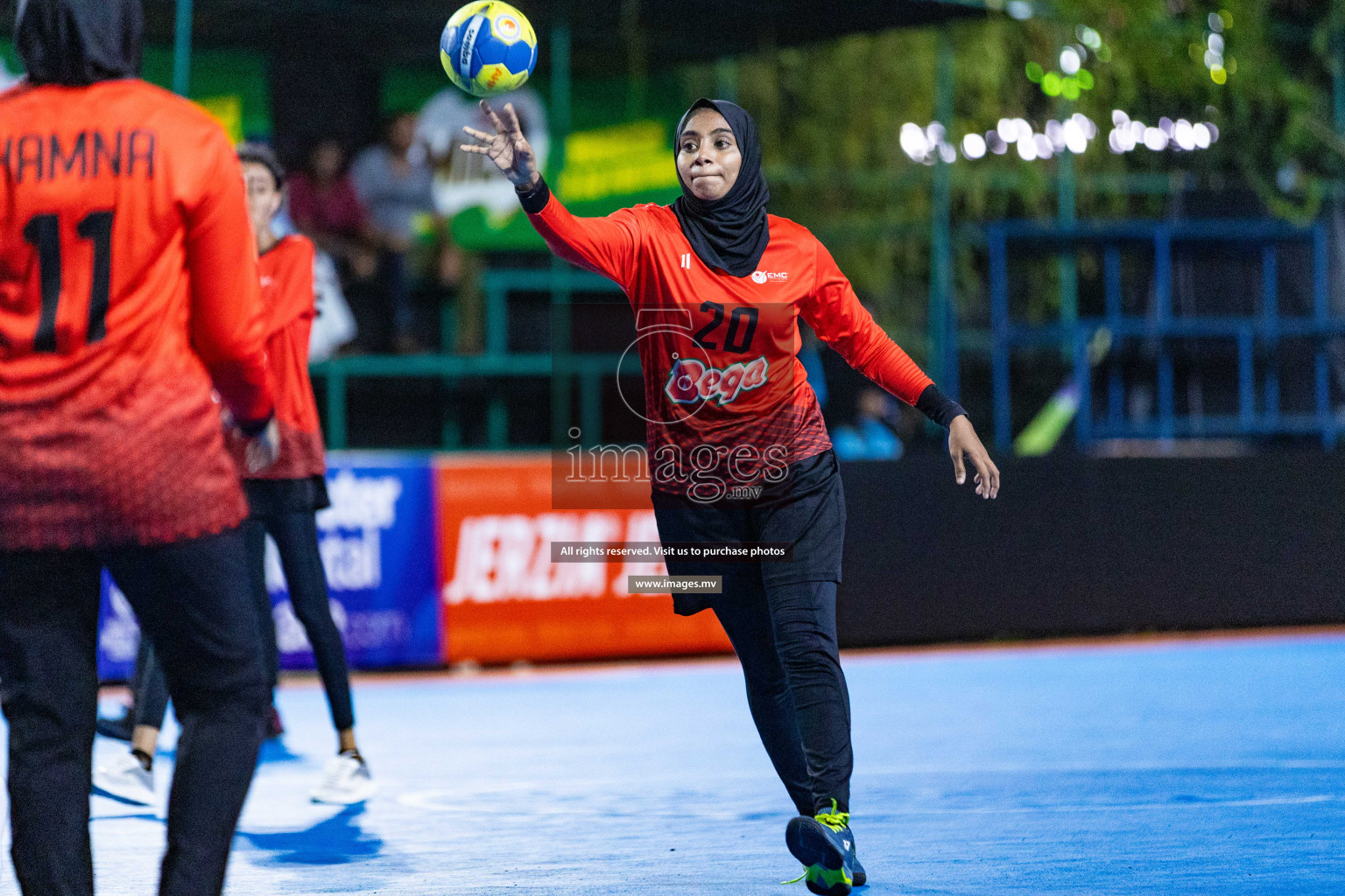 Day 2 of 7th Inter-Office/Company Handball Tournament 2023, held in Handball ground, Male', Maldives on Saturday, 17th September 2023 Photos: Nausham Waheed/ Images.mv