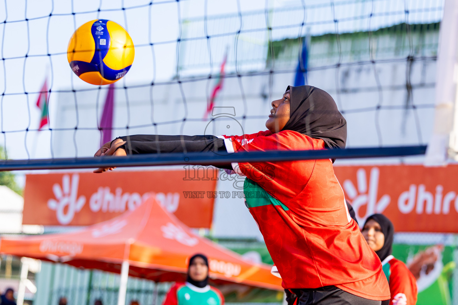 Day 13 of Interschool Volleyball Tournament 2024 was held in Ekuveni Volleyball Court at Male', Maldives on Thursday, 5th December 2024. Photos: Nausham Waheed / images.mv