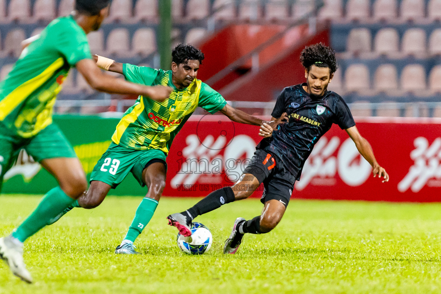 Maziya SRC vs Club Eagles in Day 4 of Under 19 Youth Championship 2024 was held at National Stadium in Male', Maldives on Thursday, 13th June 2024. Photos: Nausham Waheed / images.mv