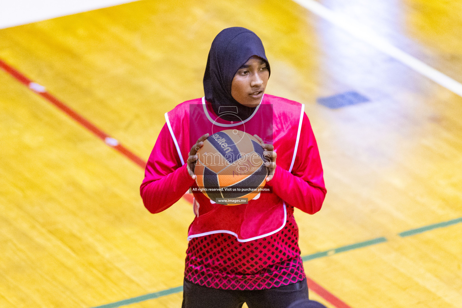 Day4 of 24th Interschool Netball Tournament 2023 was held in Social Center, Male', Maldives on 30th October 2023. Photos: Nausham Waheed / images.mv