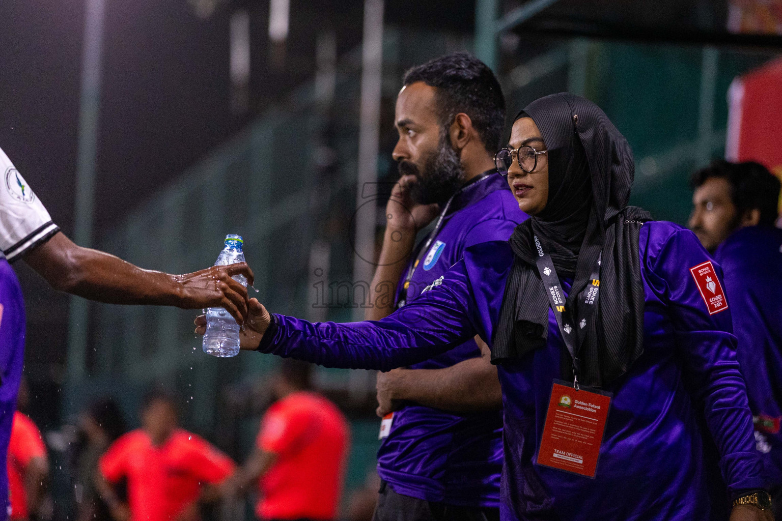 HDh Finey vs HDh Hanimaadhoo in Golden Futsal Challenge 2024 was held on Tuesday, 16th January 2024, in Hulhumale', Maldives
Photos: Ismail Thoriq / images.mv