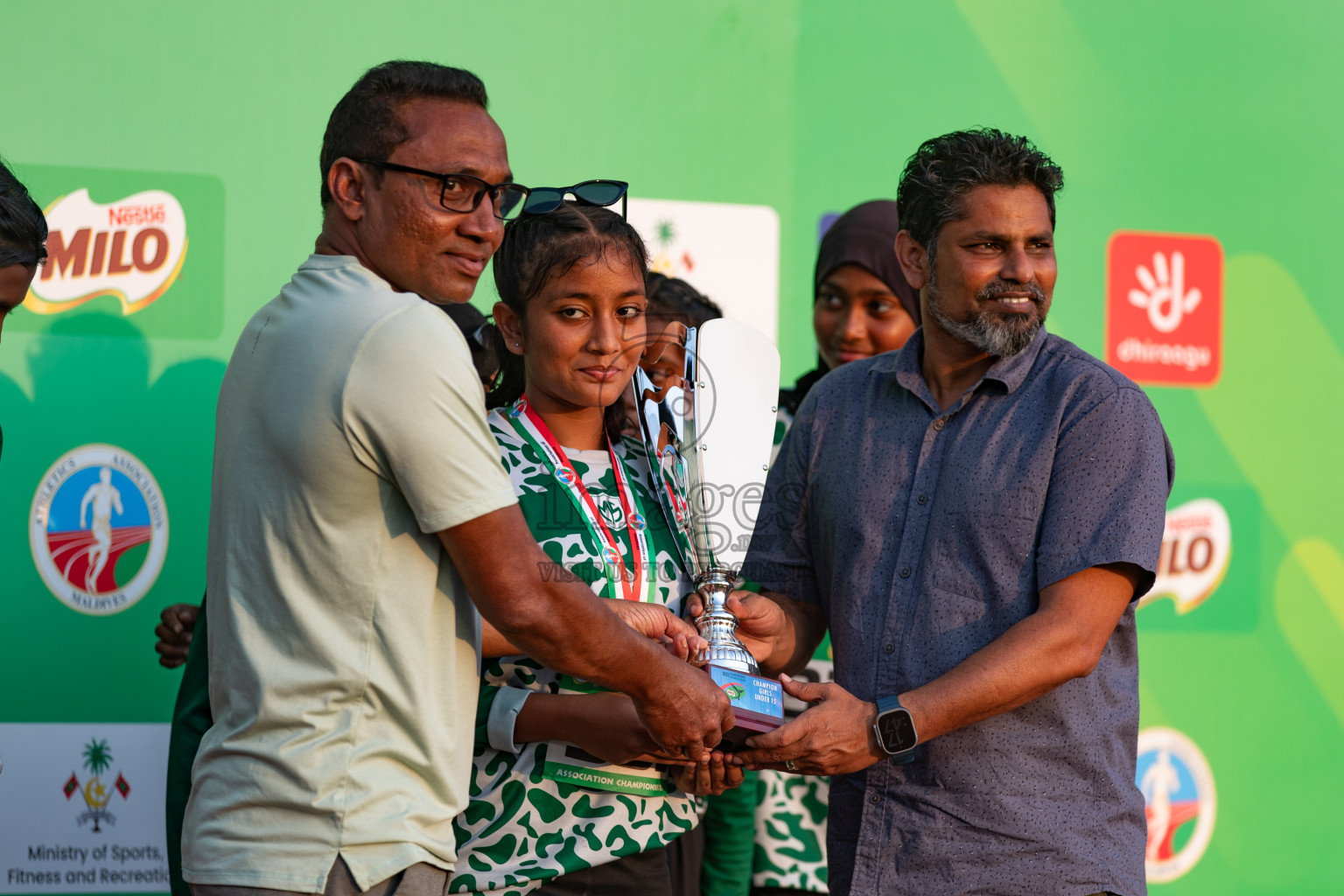 Day 4 of MILO Athletics Association Championship was held on Friday, 8th March 2024 in Male', Maldives. Photos: Hasna Hussain