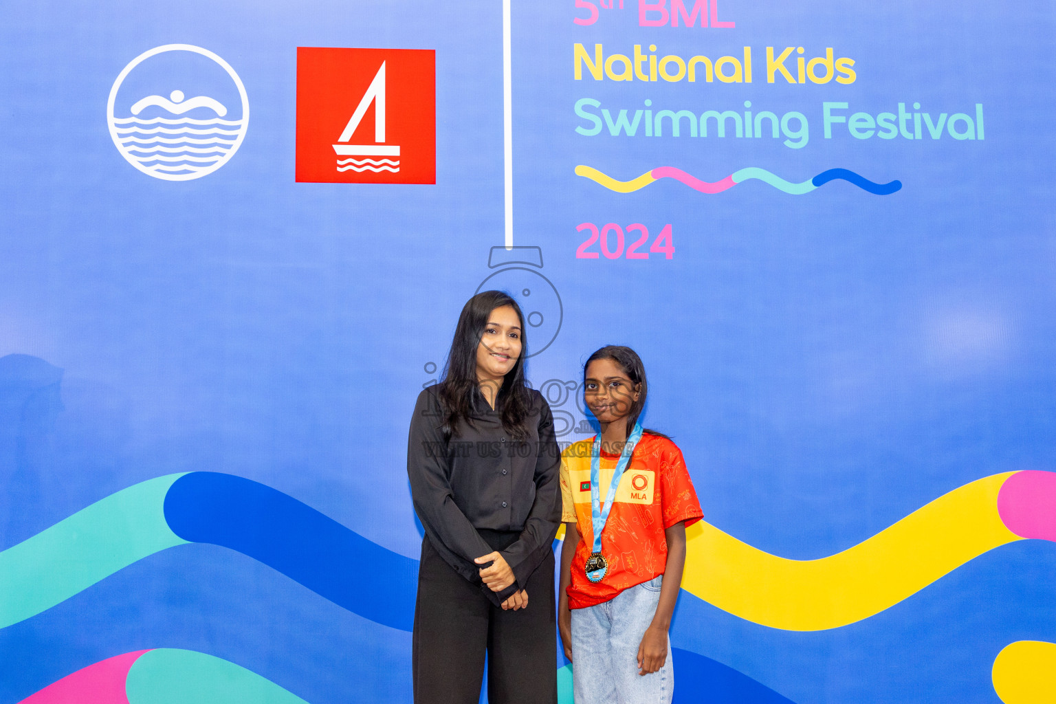 Closing of BML 5th National Swimming Kids Festival 2024 held in Hulhumale', Maldives on Saturday, 23rd November 2024.
Photos: Ismail Thoriq / images.mv