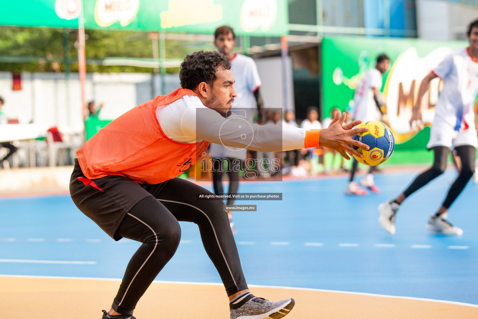 Milo 8th National Handball Tournament Day3, 17th December 2021, at Handball Ground, Male', Maldives. Photos by Shuu Abdul Sattar