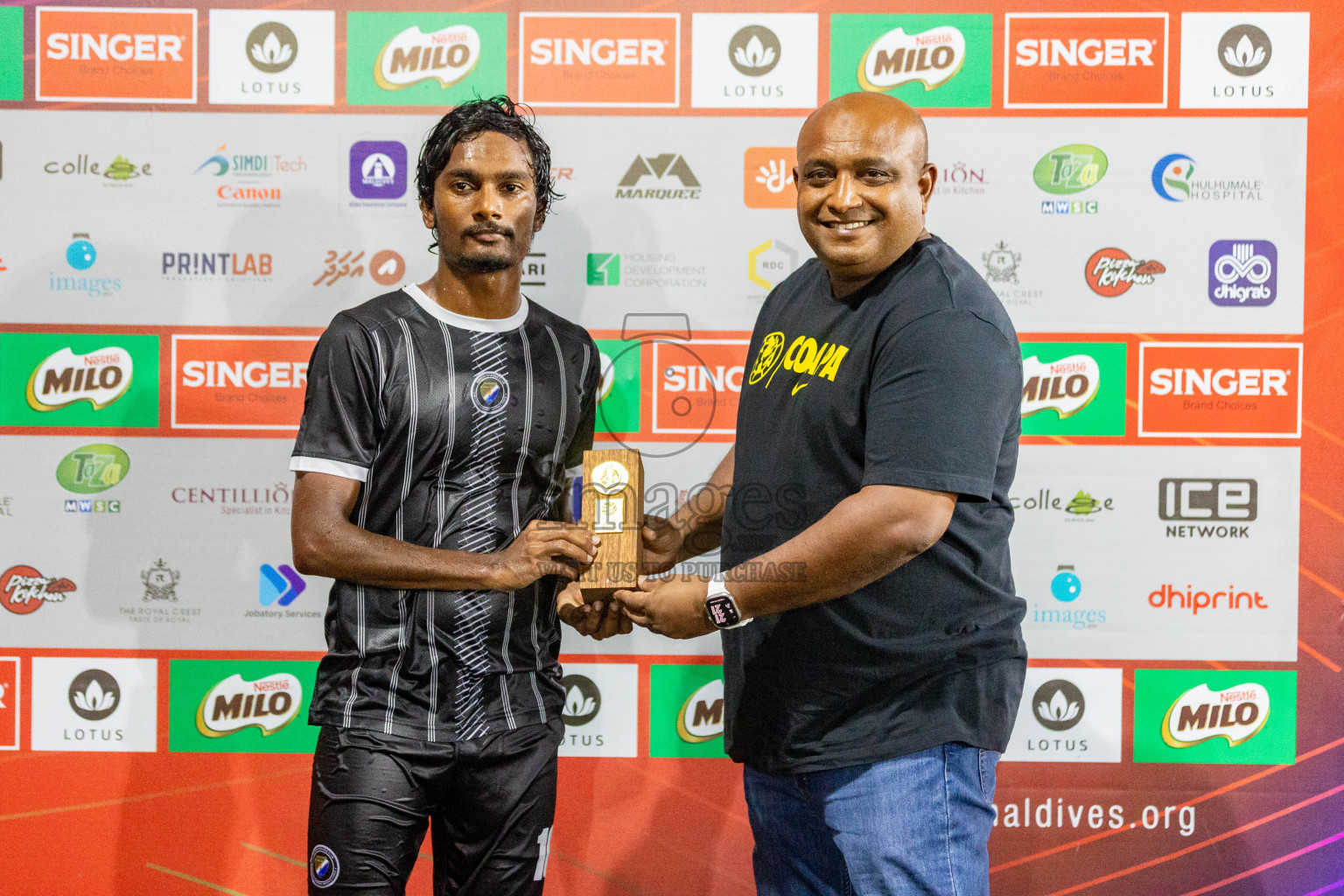 DSC vs ADK Synergy in Club Maldives Cup 2024 held in Rehendi Futsal Ground, Hulhumale', Maldives on Sunday, 29th September 2024. 
Photos: Hassan Simah / images.mv