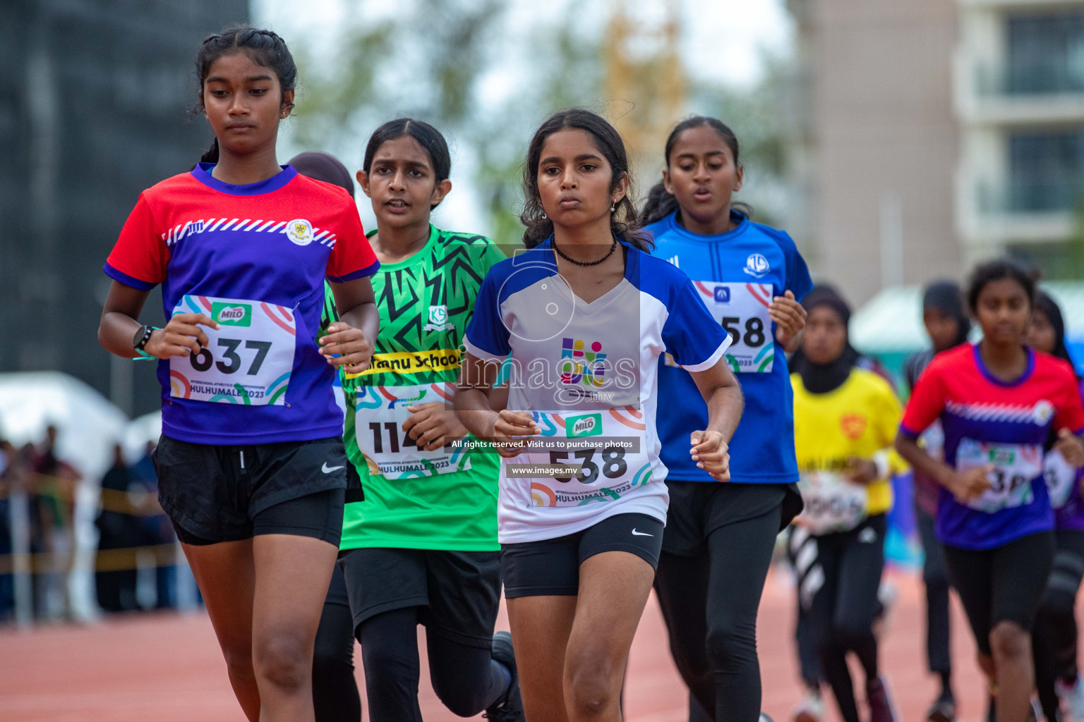 Day three of Inter School Athletics Championship 2023 was held at Hulhumale' Running Track at Hulhumale', Maldives on Tuesday, 16th May 2023. Photos: Nausham Waheed / images.mv