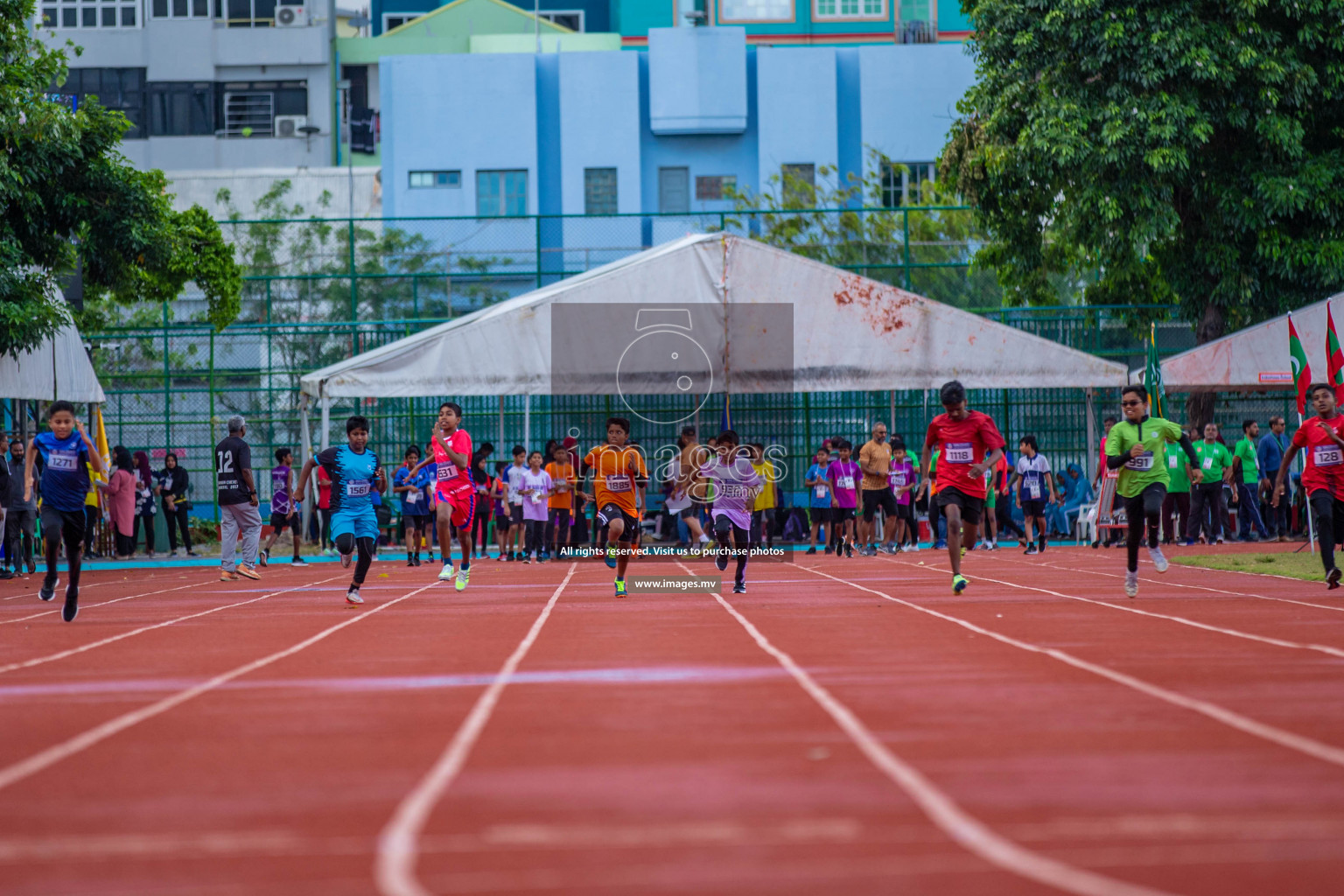 Day 1 of Inter-School Athletics Championship held in Male', Maldives on 22nd May 2022. Photos by: Maanish / images.mv