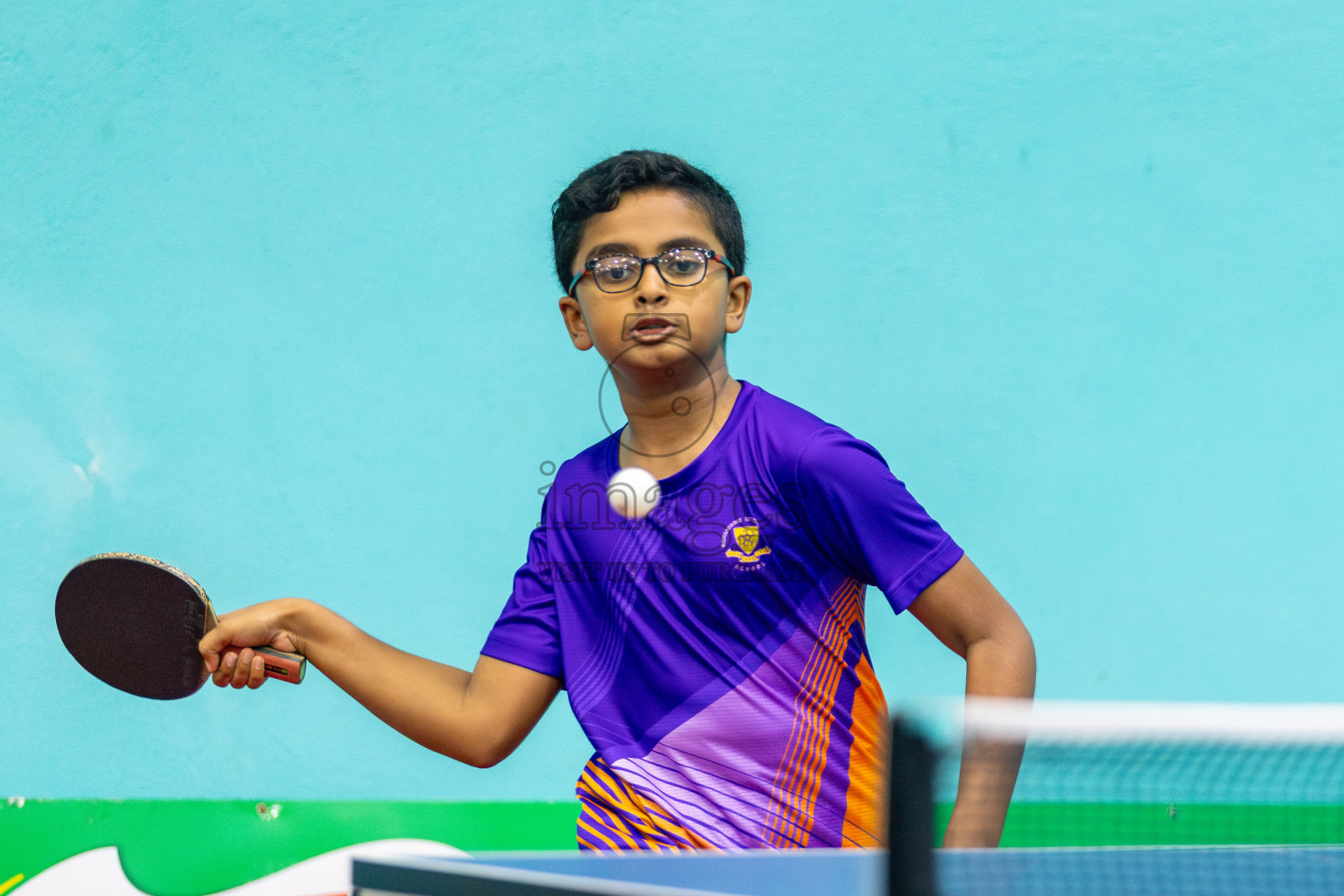 Day 3 of Interschool Table Tennis Tournament 2025 held at Male' TT Hall, Male', Maldives on Saturday, 17th May 2025. Photos By: Mohamed Mahfooz Moosa / images.mv