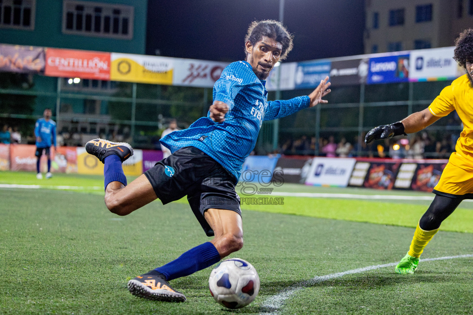 TEAM BADHAHI vs CRIMINAL COURT in Club Maldives Classic 2024 held in Rehendi Futsal Ground, Hulhumale', Maldives on Saturday, 14th September 2024. Photos: Nausham Waheed / images.mv