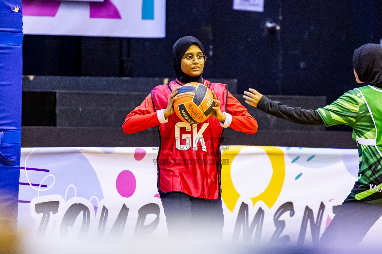 Day 5 of 25th Inter-School Netball Tournament was held in Social Center at Male', Maldives on Tuesday, 13th August 2024. Photos: Nausham Waheed / images.mv