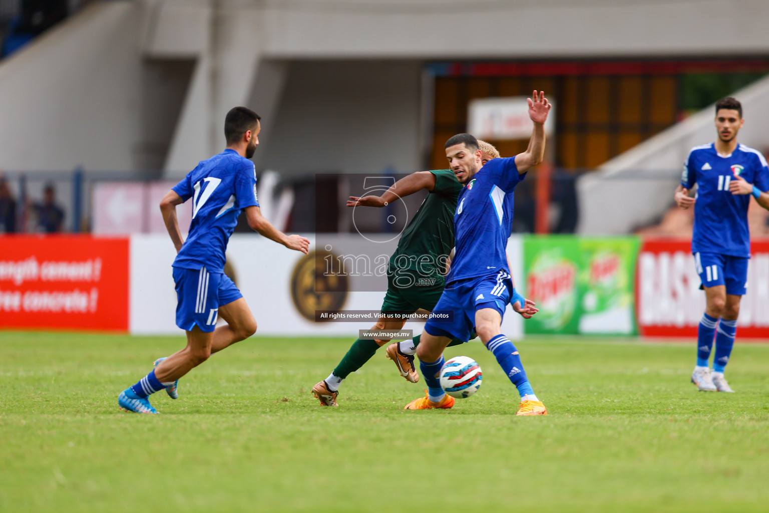 Pakistan vs Kuwait in SAFF Championship 2023 held in Sree Kanteerava Stadium, Bengaluru, India, on Saturday, 24th June 2023. Photos: Nausham Waheed, Hassan Simah / images.mv