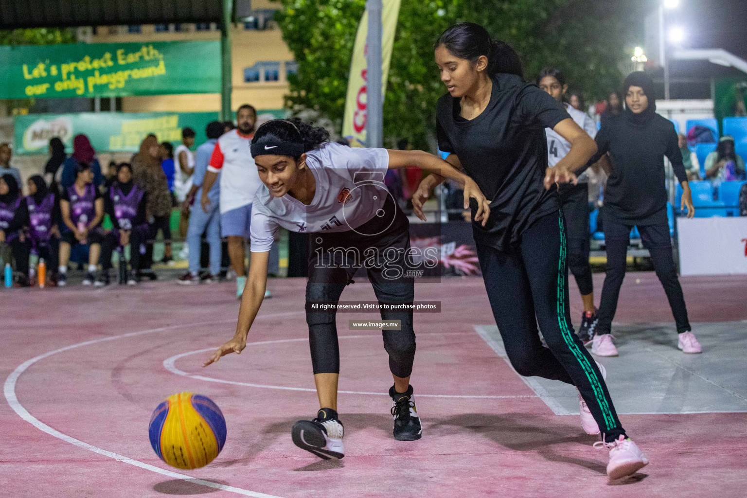 Day 5 of Slamdunk by Sosal on 16th April 2023 held in Male'. Photos: Nausham Waheed / images.mv