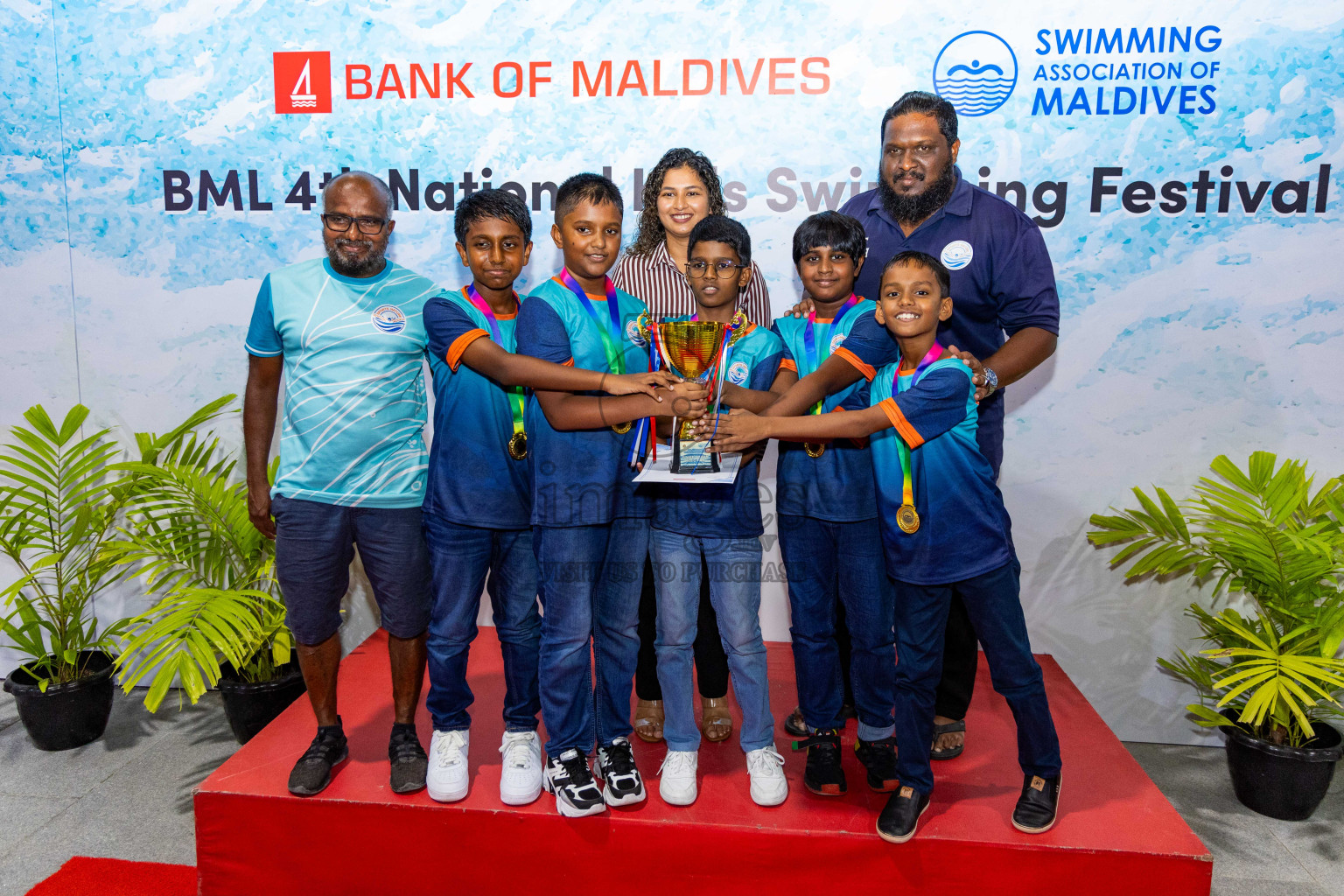 Closing Ceremony of 4th National Kids Swimming Festival 2023 on 9th December 2023, held in Hulhumale', Maldives Photos: Nausham Waheed / Images.mv