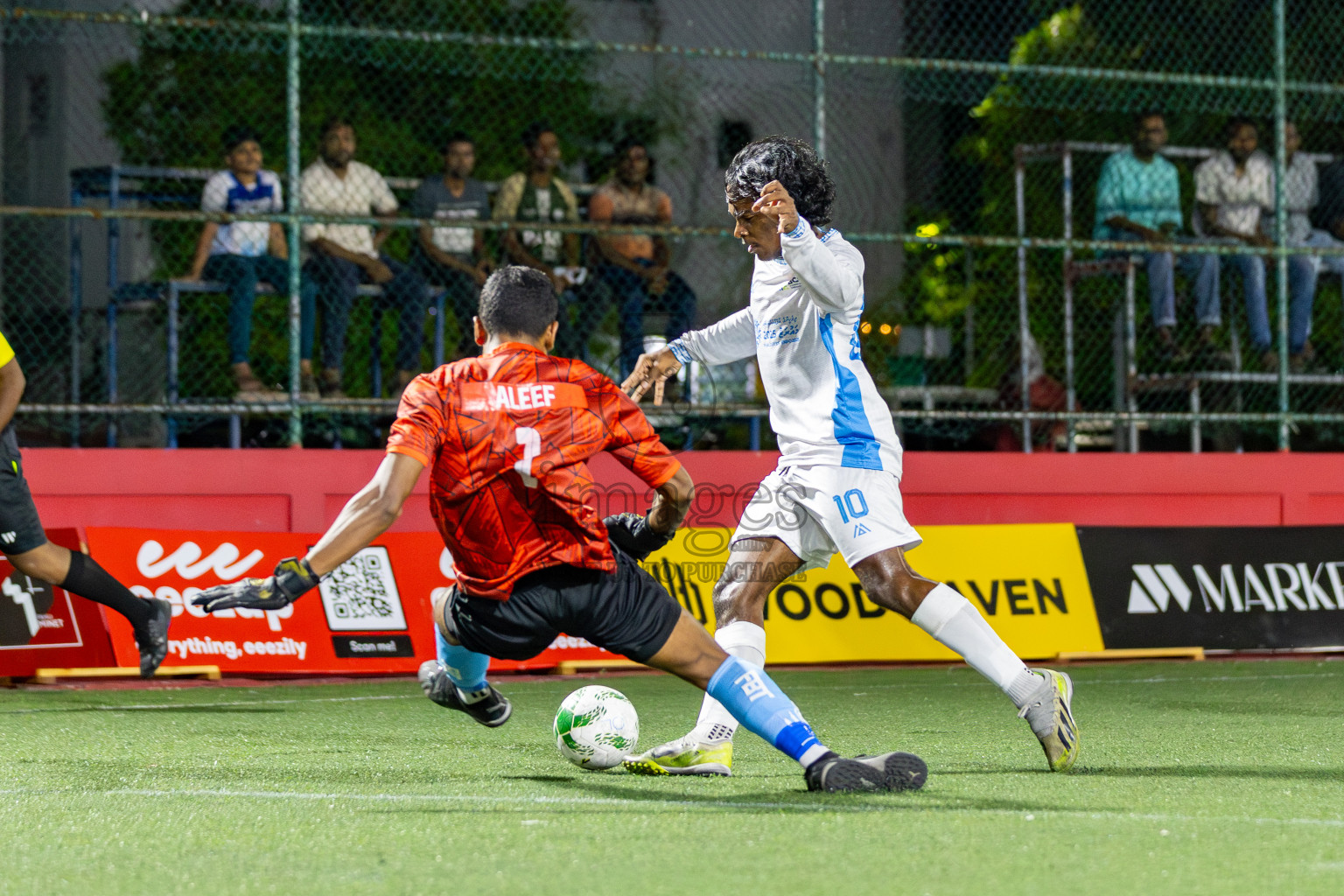 BCC vs Police Club in Day 9 of Office League 2025 was held on Thursday, 24th April 2025 in Hulhumale', Maldives. Photos: Mohamed Mahfooz Moosa / images.mv