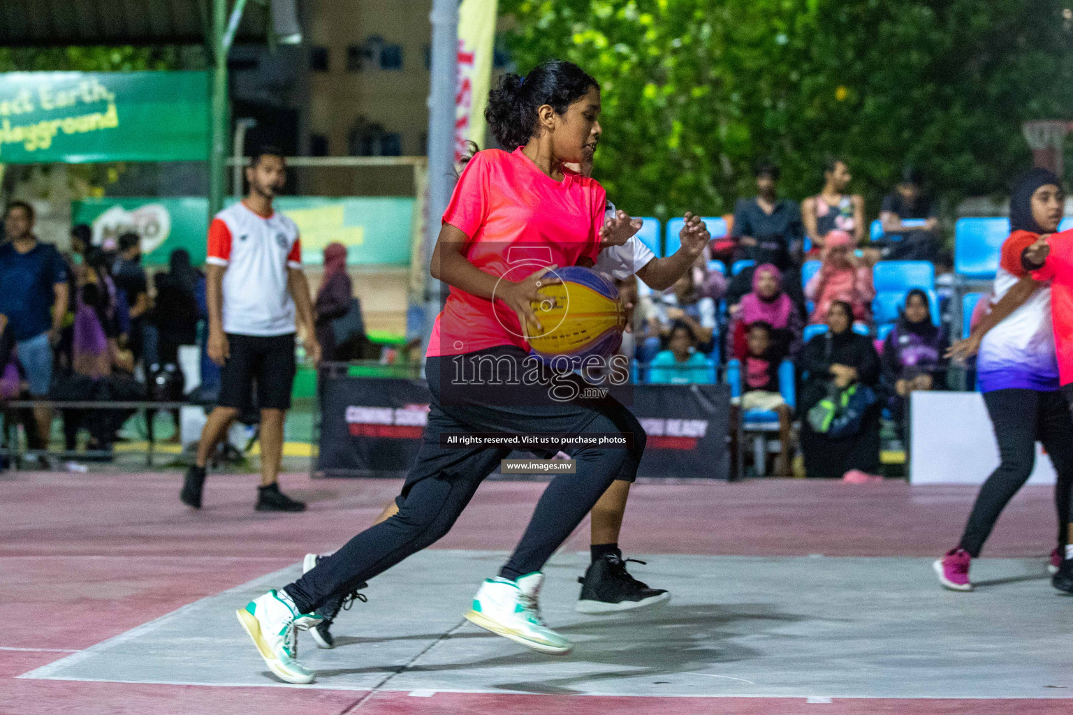 Day4 of Slamdunk by Sosal on 15th April 2023 held in Male'. Photos: Nausham waheed /images.mv