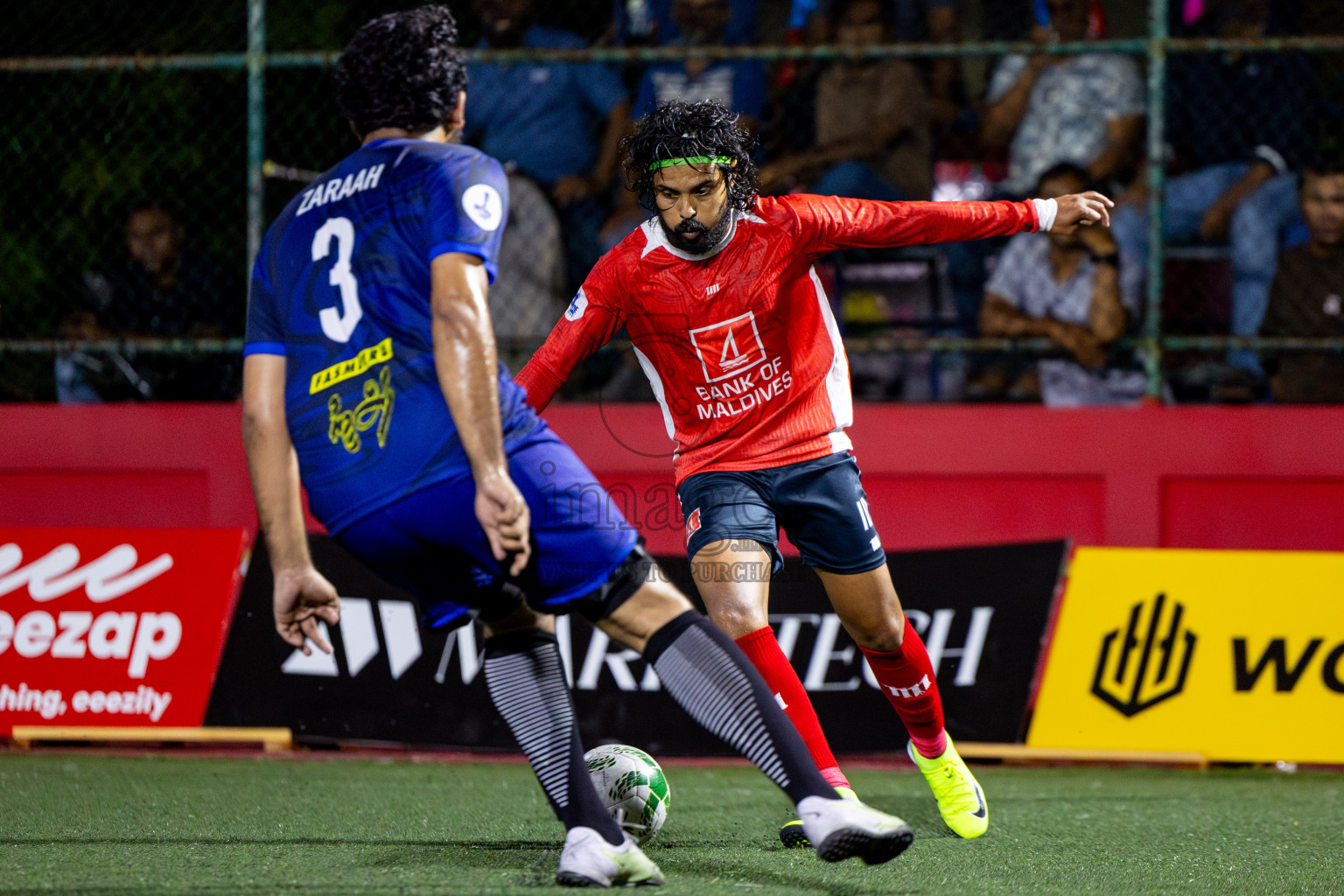 MIFCO vs BML in Day 8 of Office League 2025 was held on Wednesday, 23rd April 2025 in Hulhumale', Maldives. Photos: Nausham Waheed  / images.mv