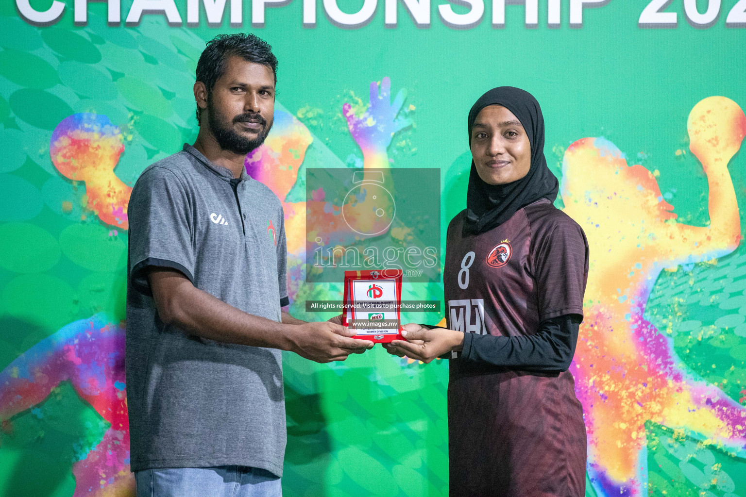 Finals of 6th MILO Handball Maldives Championship 2023, held in Handball ground, Male', Maldives on 10th June 2023 Photos: Nausham waheed / images.mv