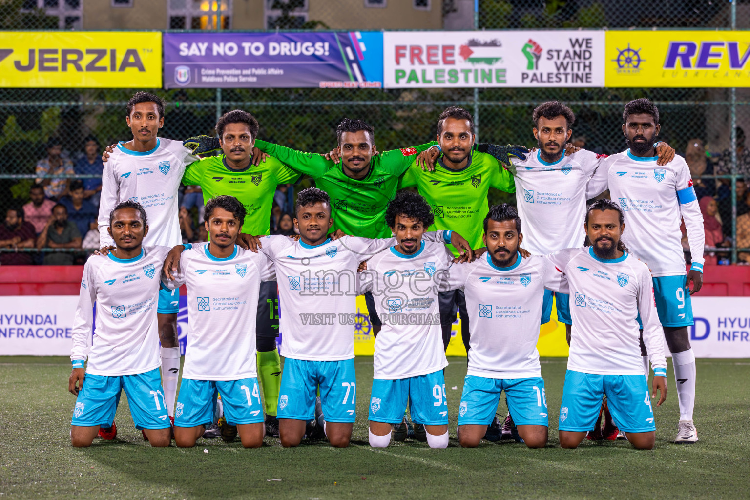 Th Thimarafushi vs Th Guraidhoo in Day 20 of Golden Futsal Challenge 2024 was held on Saturday , 3rd February 2024 in Hulhumale', Maldives Photos: Ismail Thoriq / images.mv