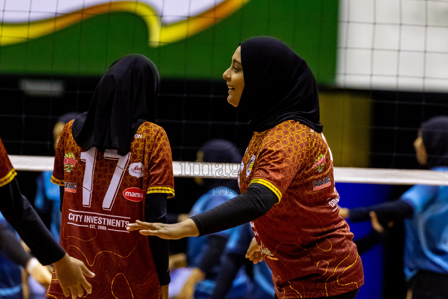 Day 2 of Women's Division of Milo VAM Cup 2024 held in Male', Maldives on Wednesday, 9th July 2024 at Social Center Indoor Hall Photos By: Nausham Waheed / images.mv