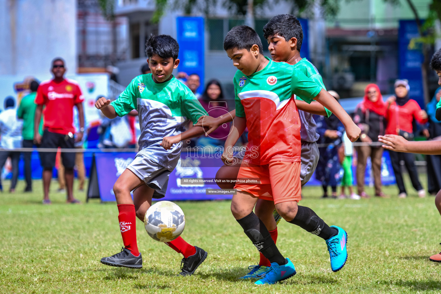 Day 3 of Milo Kids Football Fiesta 2022 was held in Male', Maldives on 21st October 2022. Photos: Nausham Waheed/ images.mv