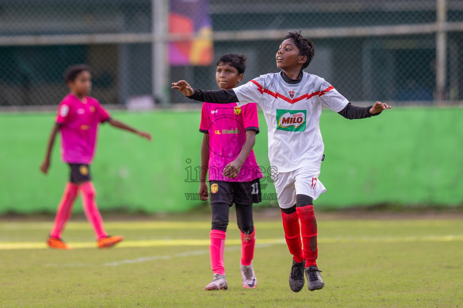 Dhivehi Youth League 2024 - Day 1. Matches held at Henveiru Stadium on 21st November 2024 , Thursday. Photos: Shuu Abdul Sattar/ Images.mv