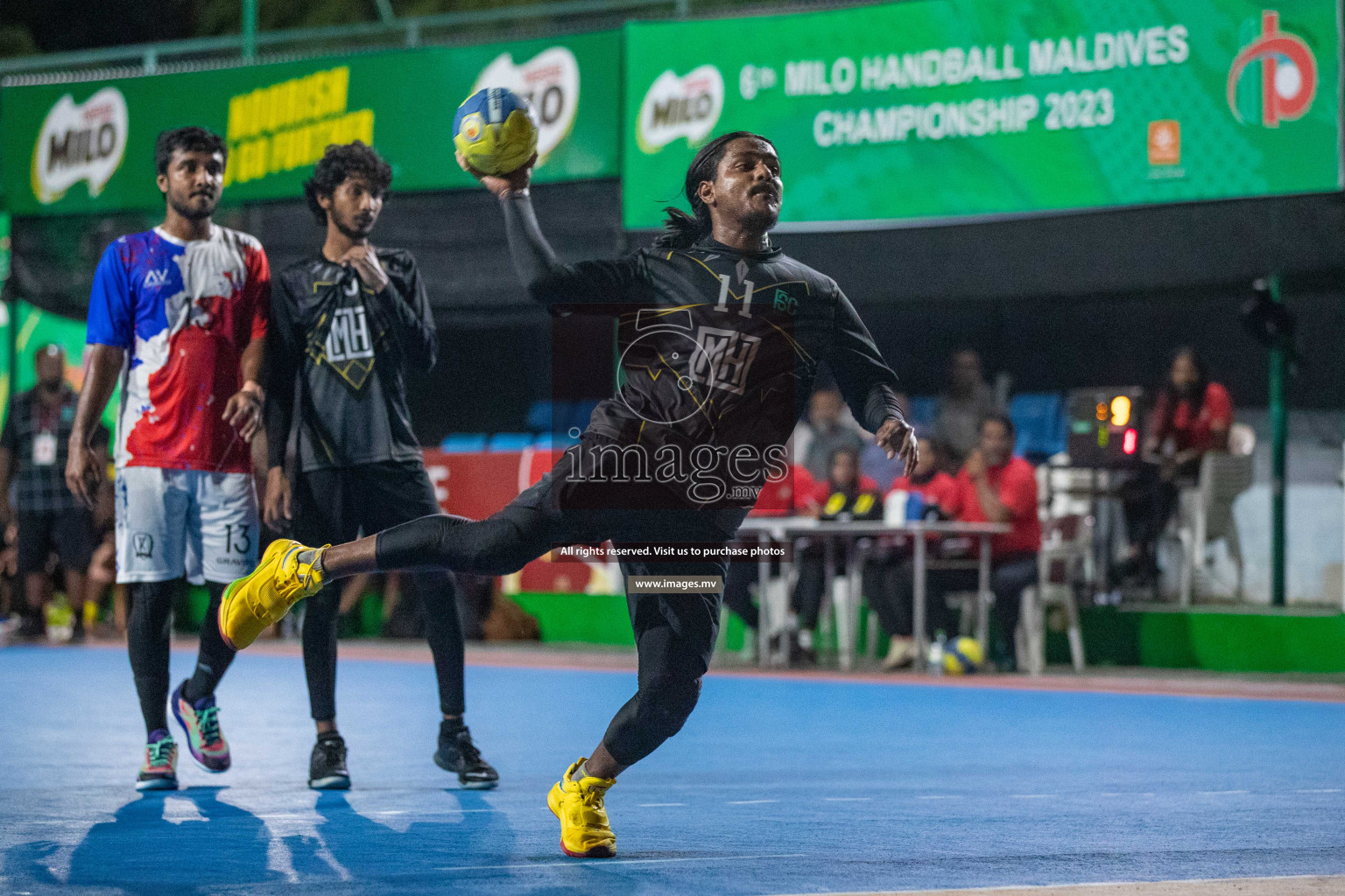 Day 8 of 6th MILO Handball Maldives Championship 2023, held in Handball ground, Male', Maldives on 27th May 2023 Photos: Nausham Waheed/ Images.mv