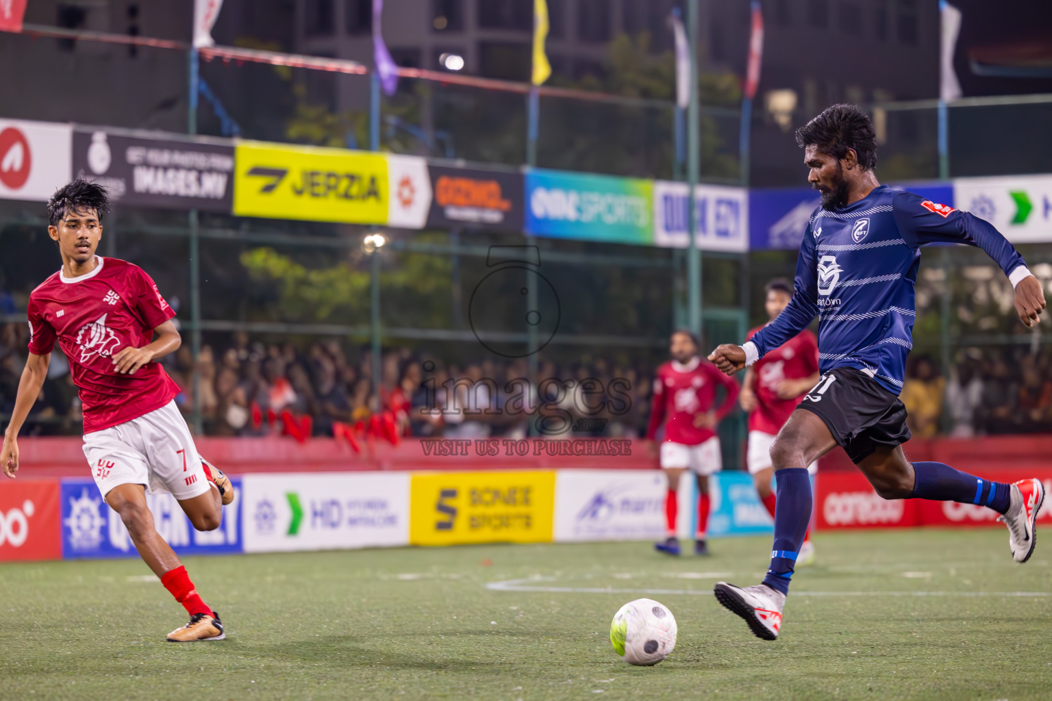 K Gaafaru vs K Kaashidhoo in Kaafu Atoll Final on Day 30 of Golden Futsal Challenge 2024, held on Tuesday , 14th February 2024 in Hulhumale', Maldives
Photos: Ismail Thoriq / images.mv