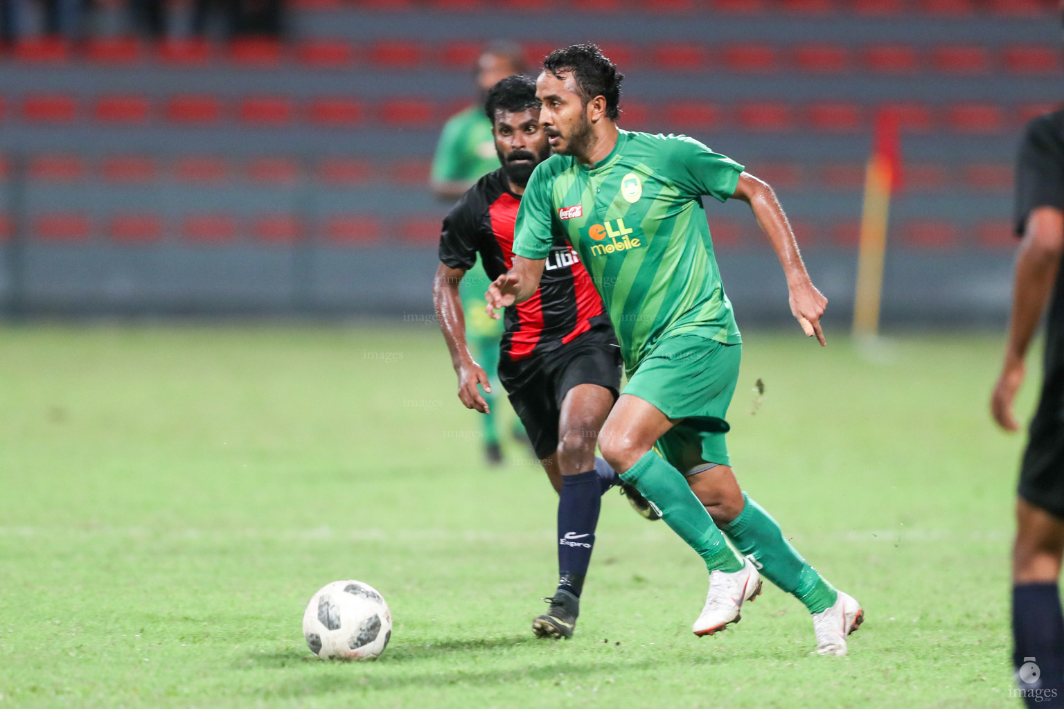 Maziya vs Nilandhoo  in Male, Maldives, Monday October 29, 2018. (Images.mv Photo/Suadh Abdul Sattar)