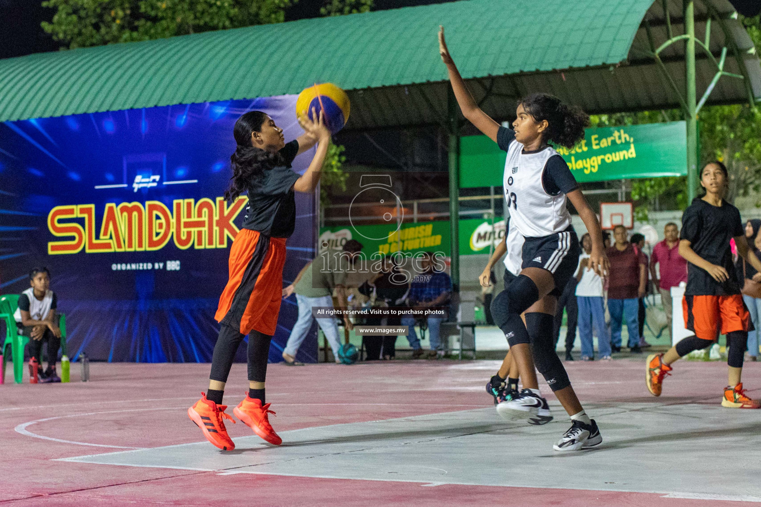 Day2 of Slamdunk by Sosal on 13th April 2023 held in Male'. Photos: Nausham waheed /images.mv