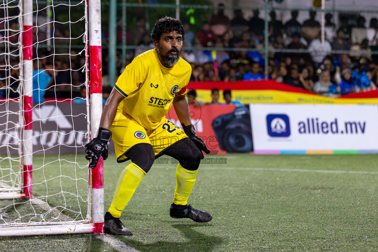 WAMCO vs STELCO RC in the Semi Finals of Club Maldives Cup 2024 held in Rehendi Futsal Ground, Hulhumale', Maldives on Monday, 14th October 2024. 
Photos: Hassan Simah / images.mv