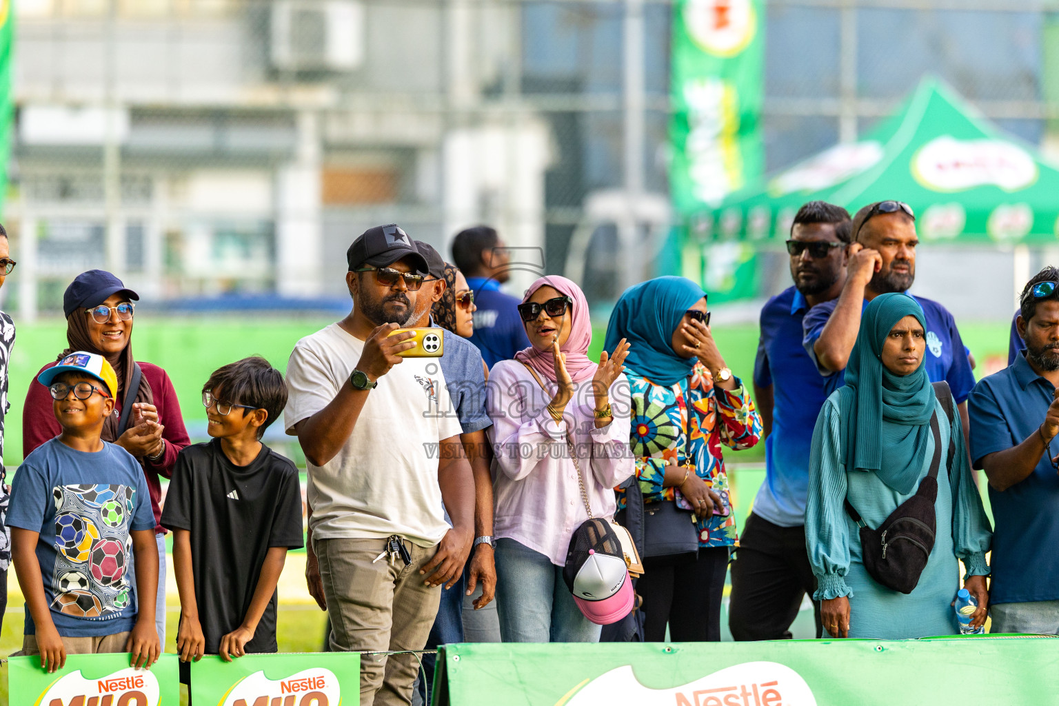 Day 3 of MILO SVAM Juniors 2025 (U-8) was held at Henveiru Stadium in Male', Maldives on Saturday, 28th June 2025. Photos: Mohamed Mahfooz Moosa / images.mv
