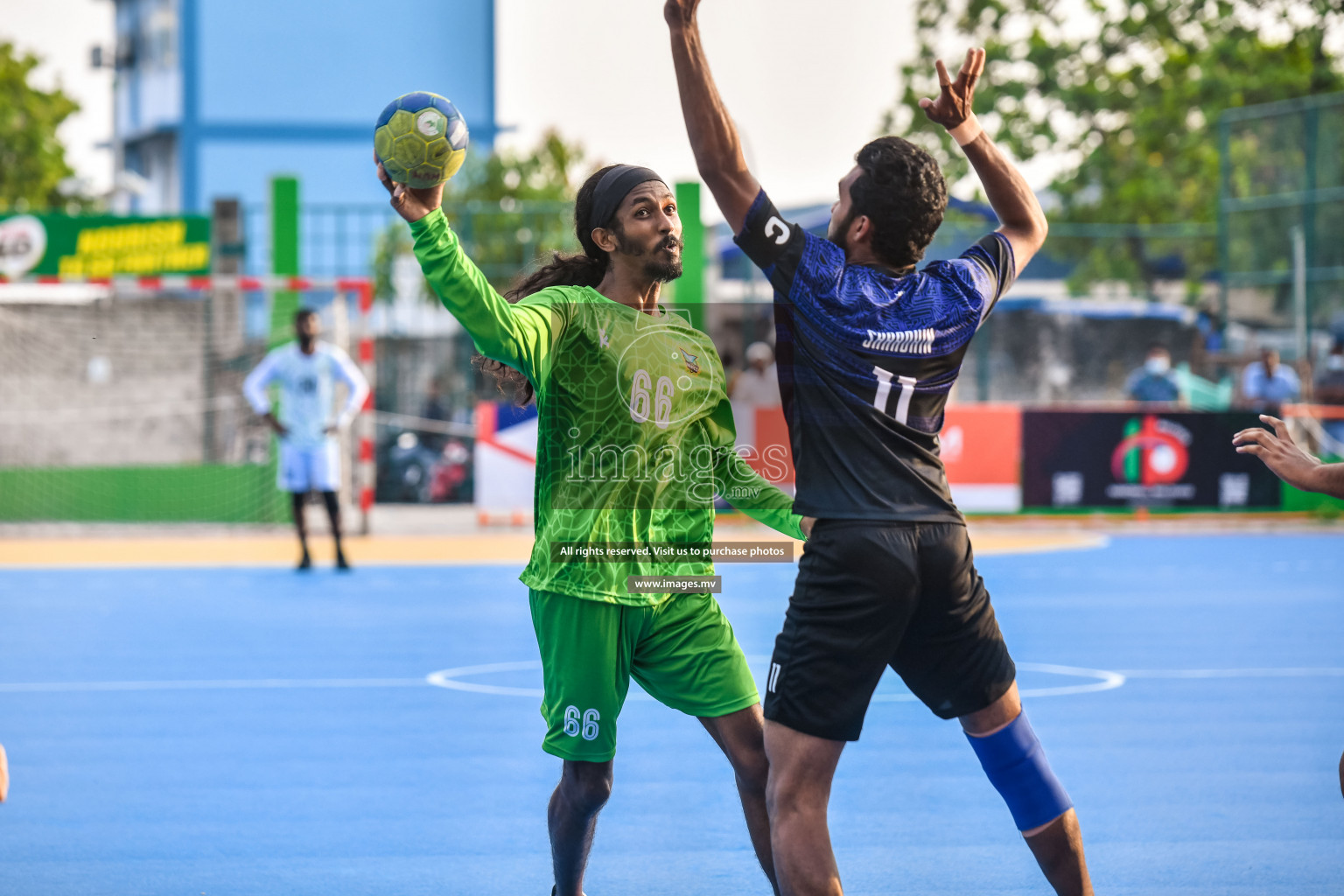 Day 11 of Milo 6th Inter Office Handball Tournament 2022 - Photos by Nausham Waheed