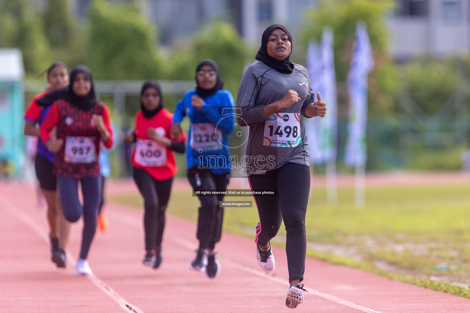 Day three of Inter School Athletics Championship 2023 was held at Hulhumale' Running Track at Hulhumale', Maldives on Tuesday, 16th May 2023. Photos: Shuu / Images.mv