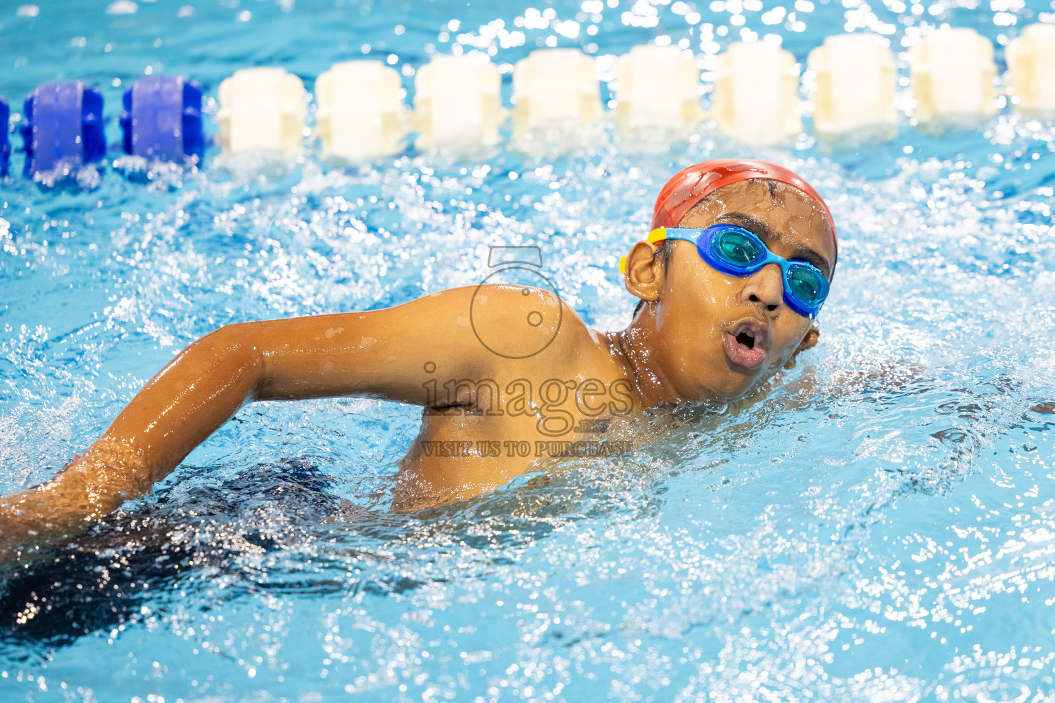 Day 4 of BML 21st Interschool Swimming Competition 2025 was held in Hulhumale' Swimming Pool, Hulhumale', Maldives on Tuesday, 14th October 2025. Photos: Mohamed Mahfooz Moosa / images.mv